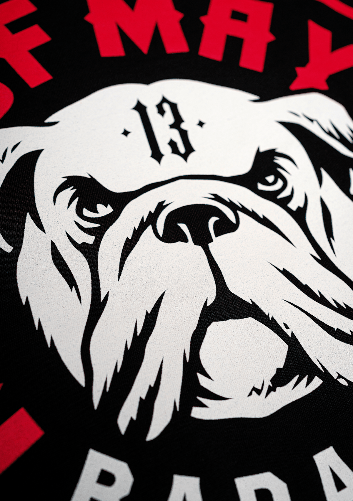 T-Shirt Bulldog S/R - MEN OF MAYHEM - ALAIKO - EXCHANGES - MM - M - 1010 - BS - SR - black - Men