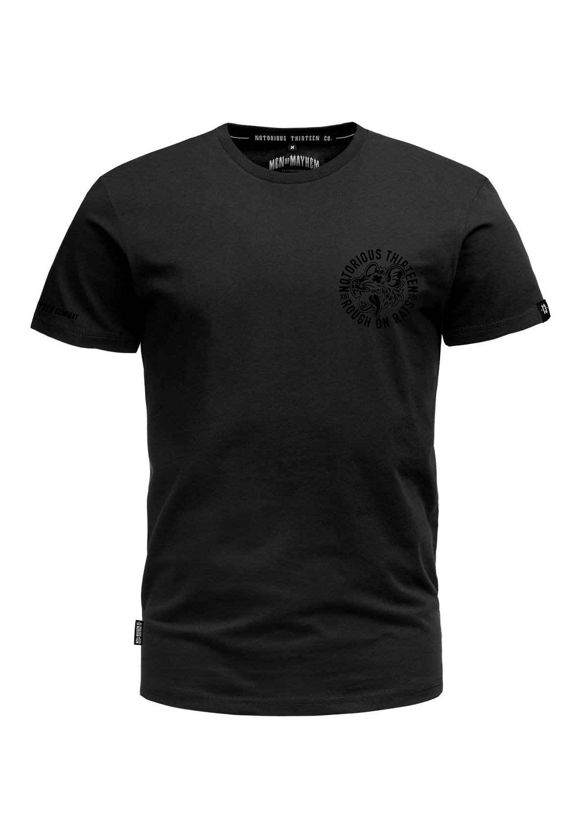 T-Shirt Dead Rat B/B - MEN OF MAYHEM - ALAIKO-EXCHANGES-MM-M-1010-DR-BB - Men - Neu