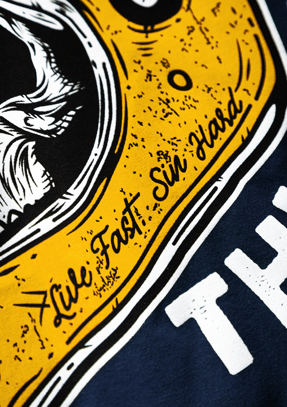 T-Shirt Deathwing N/G - MEN OF MAYHEM - ALAIKO - EXCHANGES - MM - M - 1010 - DW - NG - Blau - blue