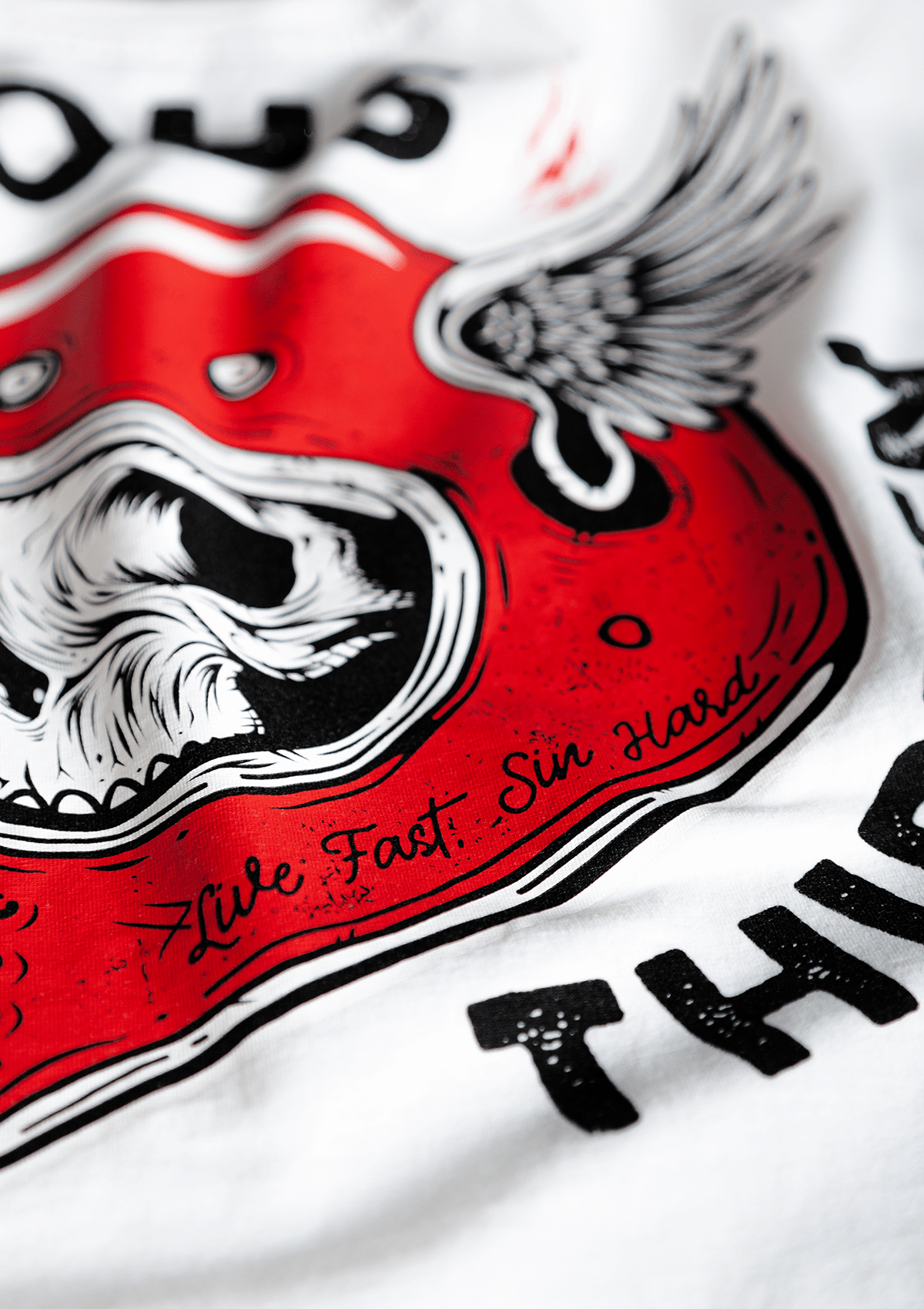 T-Shirt Deathwing W/S - MEN OF MAYHEM - ALAIKO - EXCHANGES - MM - M - 1010 - DW - WS - deathwing - Men