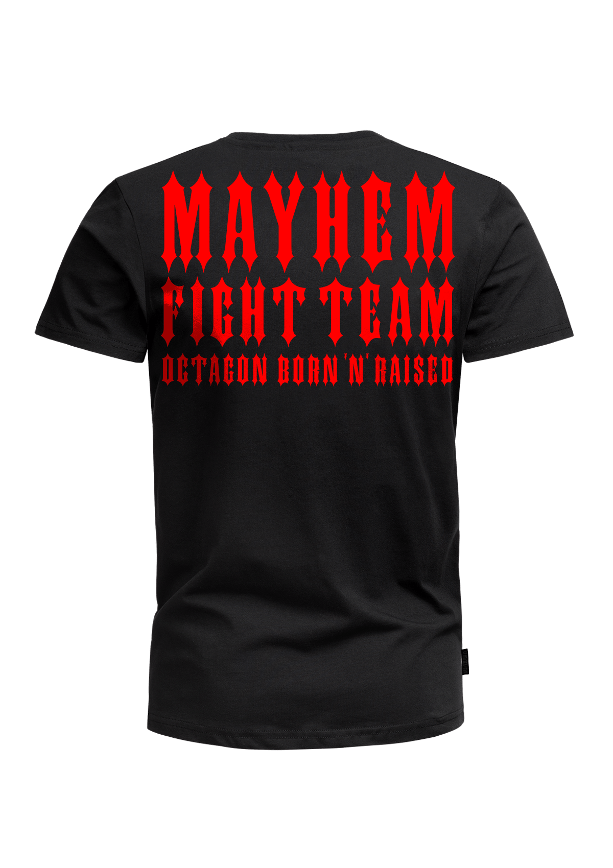 T-Shirt Mayhem Fight Team S/R - MEN OF MAYHEM - ALAIKO - EXCHANGES - MM - M - 1010 - FT - SR - black - Fight Team