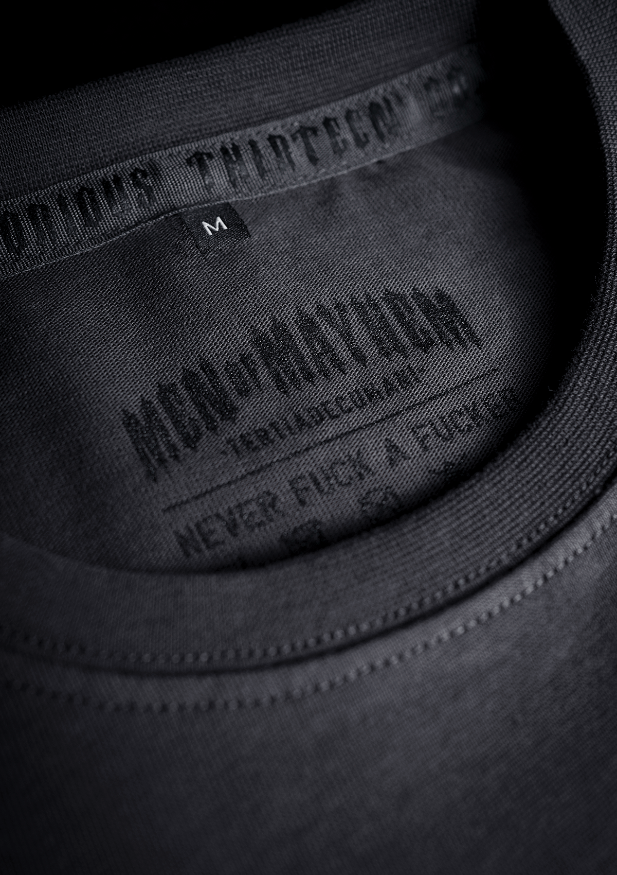 T-Shirt Heavy Original Grey - MEN OF MAYHEM - ALAIKO - EXCHANGES - MM - M - 1010 - HOG - GR - Grau - heavy