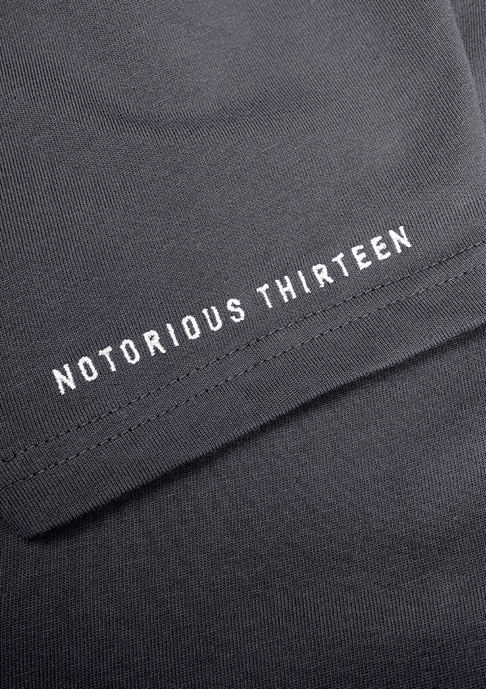 T-Shirt Heavy Original G/W - MEN OF MAYHEM - ALAIKO - EXCHANGES - MM - M - 1010 - HOG - GW - Grau - heavy