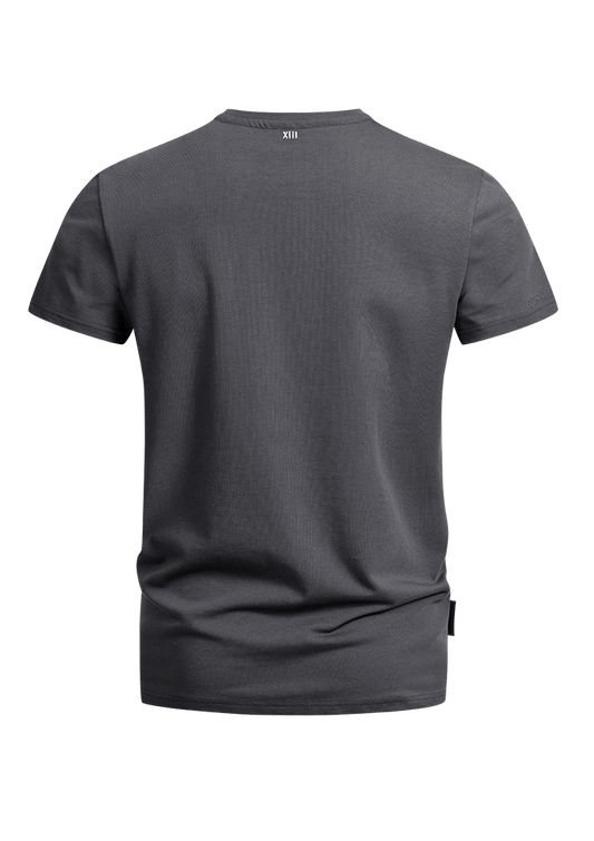 T-Shirt Heavy Original G/W - MEN OF MAYHEM - ALAIKO - EXCHANGES - MM - M - 1010 - HOG - GW - Grau - heavy