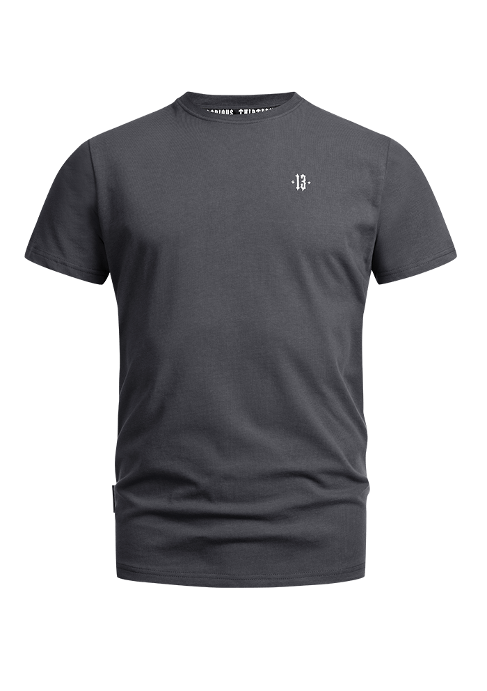 T-Shirt Heavy Original G/W - MEN OF MAYHEM - ALAIKO - EXCHANGES - MM - M - 1010 - HOG - GW - Grau - heavy