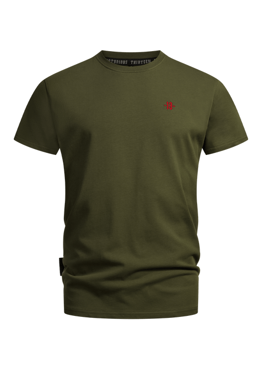 T-Shirt Heavy Original K/R - MEN OF MAYHEM - ALAIKO - EXCHANGES - MM - M - 1010 - HOG - KR - heavy - Khaki