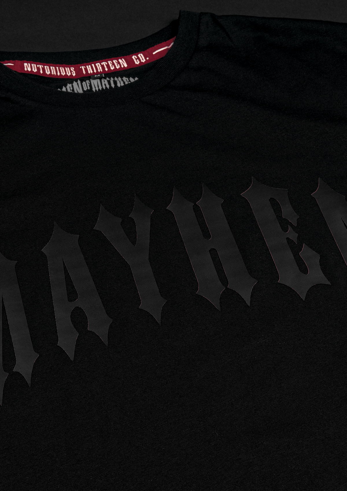 T-Shirt Mayhem 3D S/R - MEN OF MAYHEM - ALAIKO - EXCHANGES - MM - M - 1010 - MAB - SR - black - Men