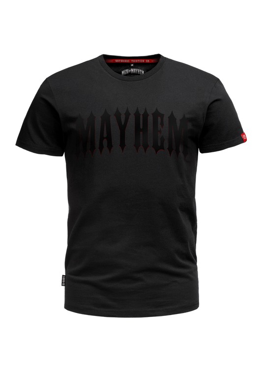 T-Shirt Mayhem 3D S/R - MEN OF MAYHEM - ALAIKO - EXCHANGES - MM - M - 1010 - MAB - SR - black - Men