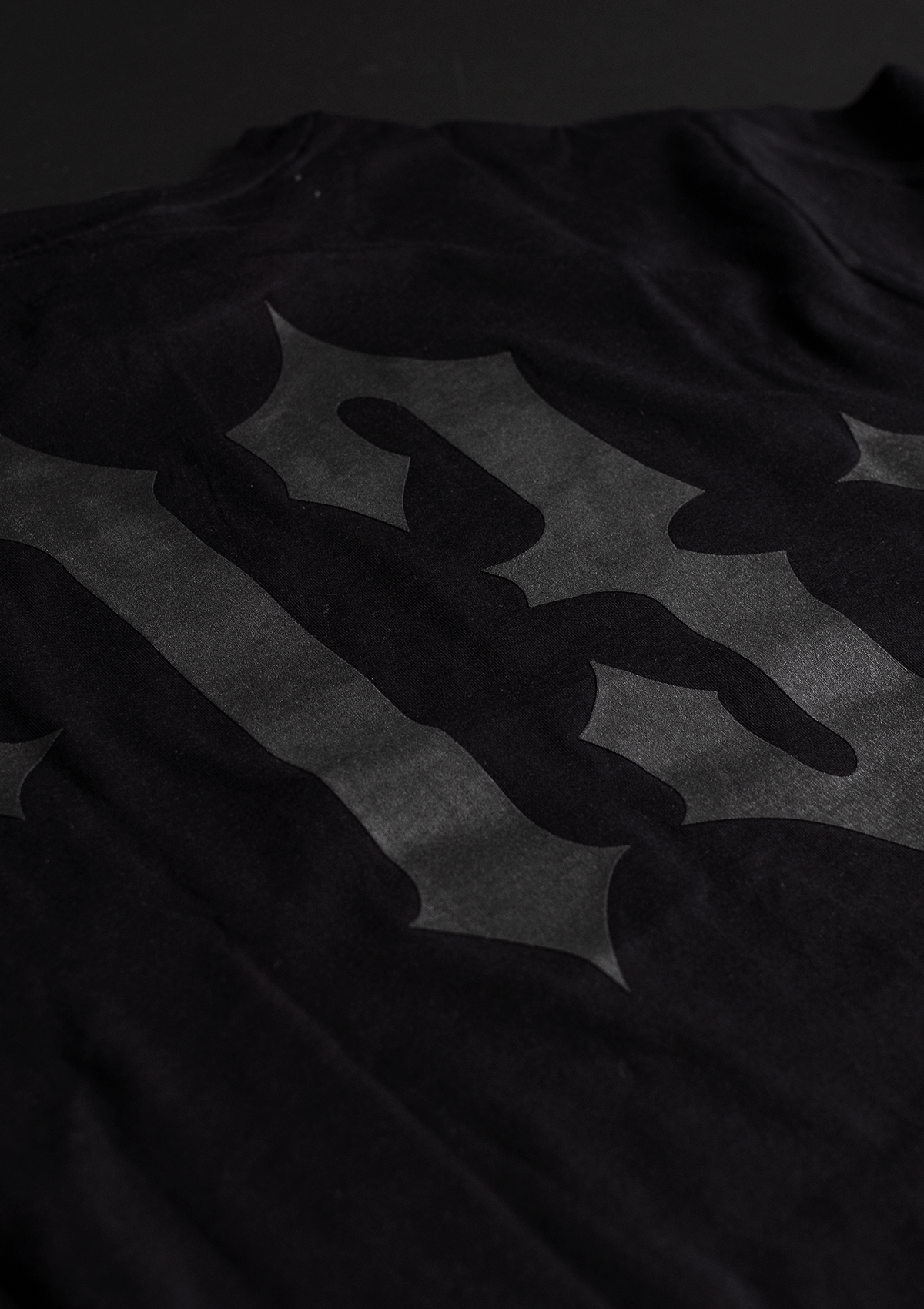 T-Shirt Mayhem Black on Black - MEN OF MAYHEM - ALAIKO - EXCHANGES - MM - M - 1010 - MB - BB - black - Men