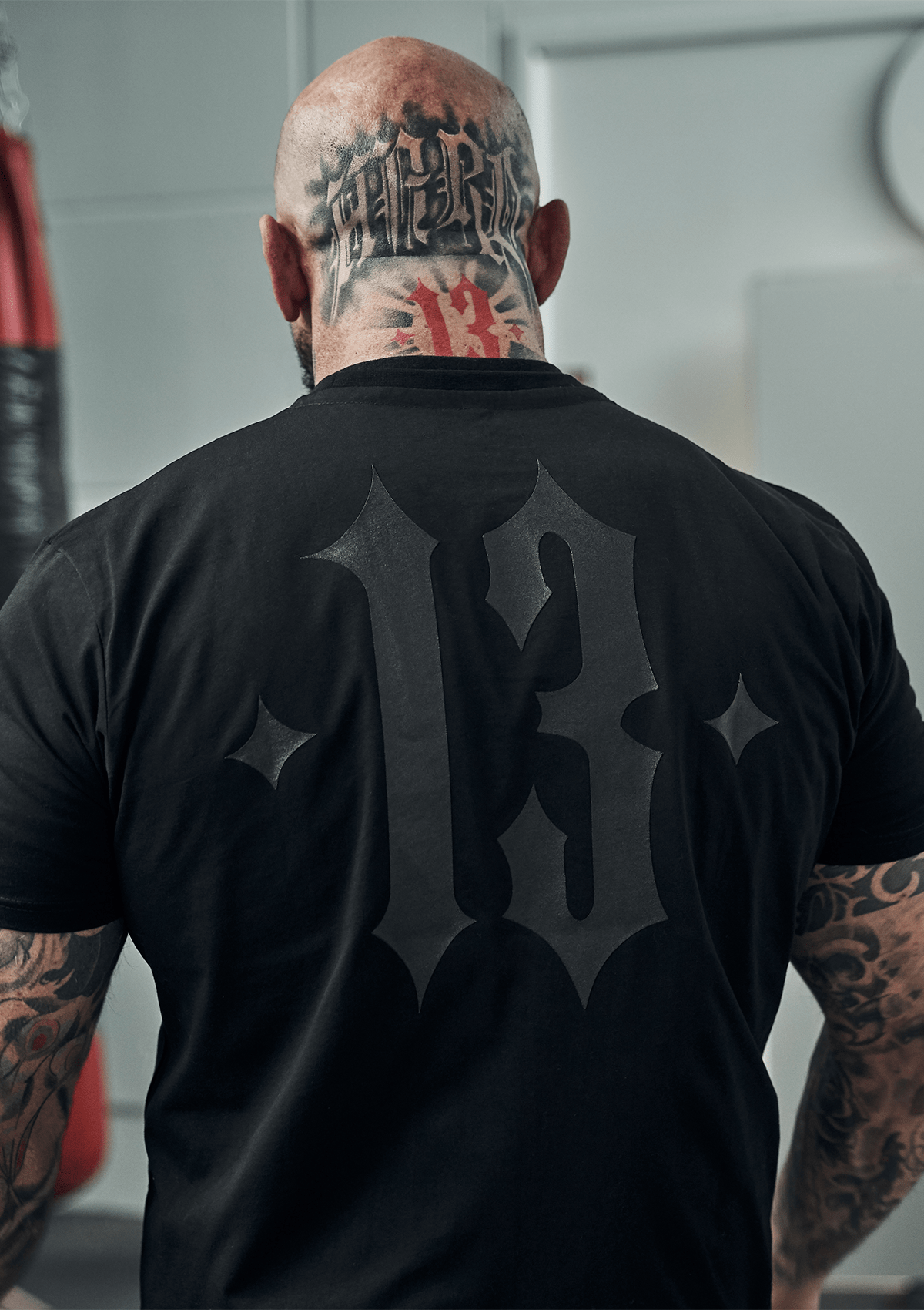 T-Shirt Mayhem Black on Black - MEN OF MAYHEM - ALAIKO - EXCHANGES - MM - M - 1010 - MB - BB - black - Men