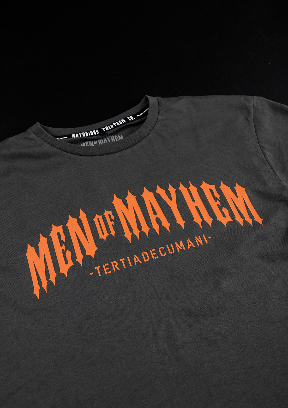 T-Shirt Mayhem Classic G/O - MEN OF MAYHEM - ALAIKO - EXCHANGES - MM - M - 1010 - MC - GO - Classic - Grau