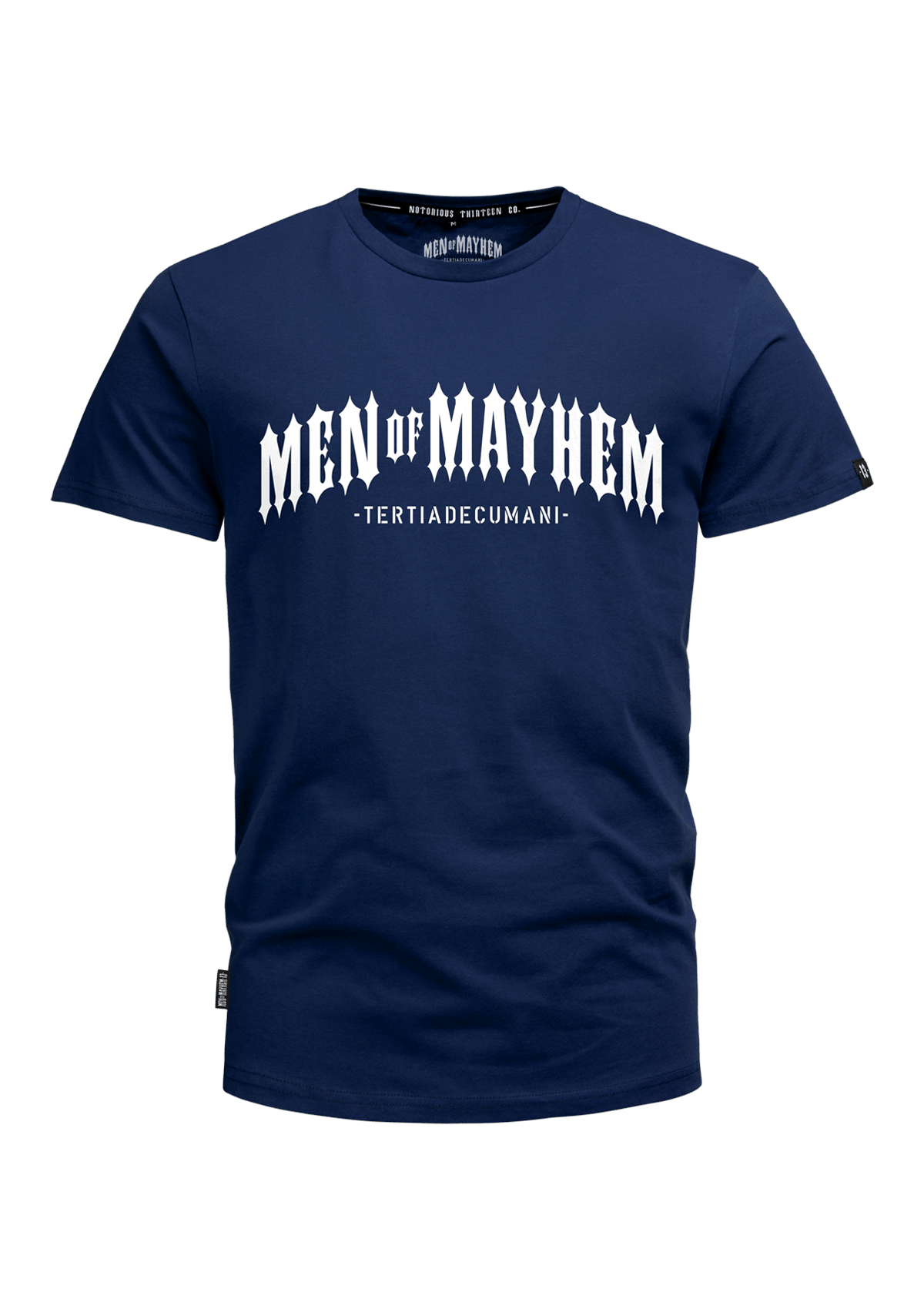T-Shirt Mayhem Classic N/W - MEN OF MAYHEM - ALAIKO-EXCHANGES-MM-M-1010-MC-NW - Blau - blue
