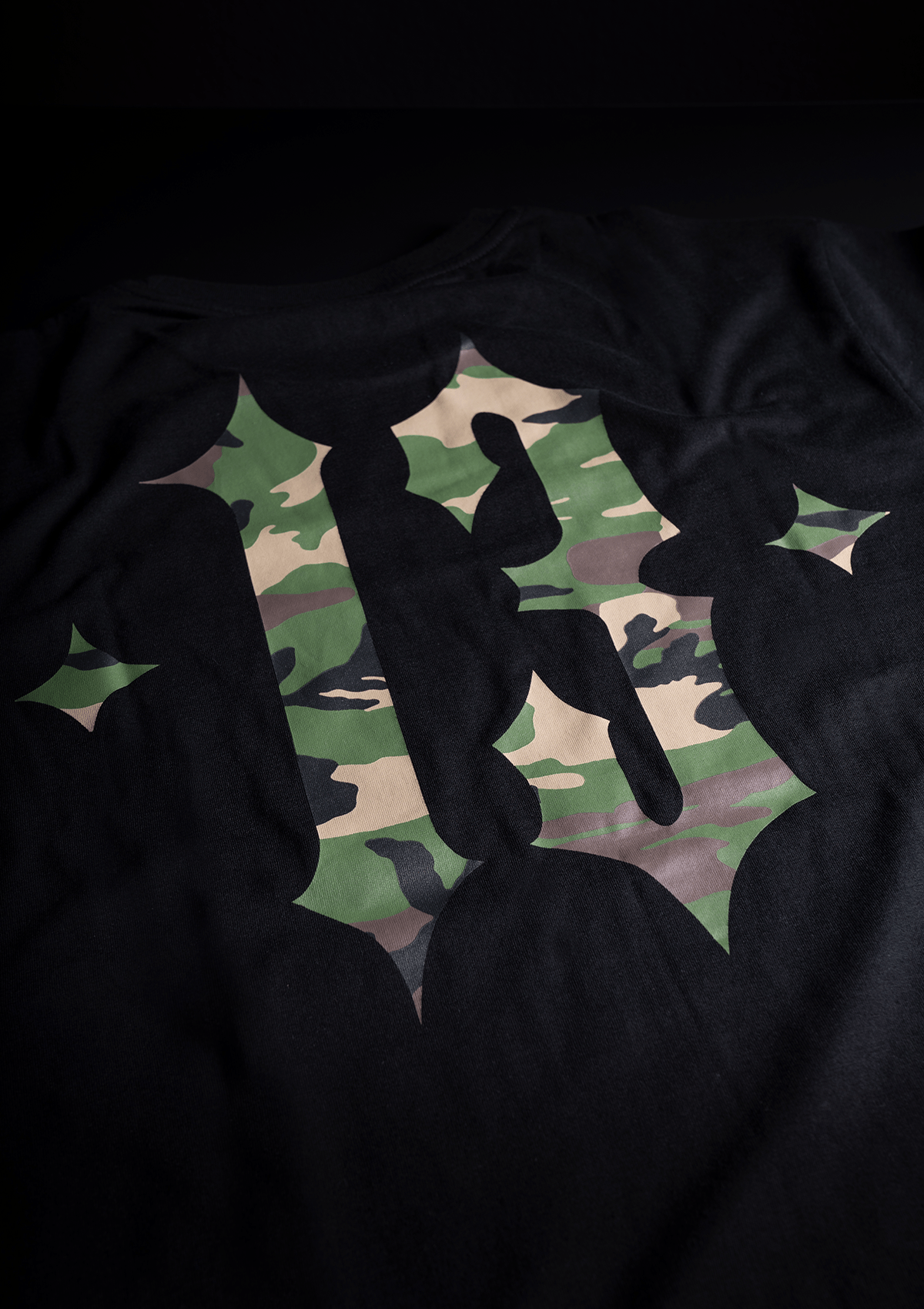 T-Shirt Mayhem Camo S/C - MEN OF MAYHEM - ALAIKO - EXCHANGES - MM - M - 1010 - MC - SC - black - Men