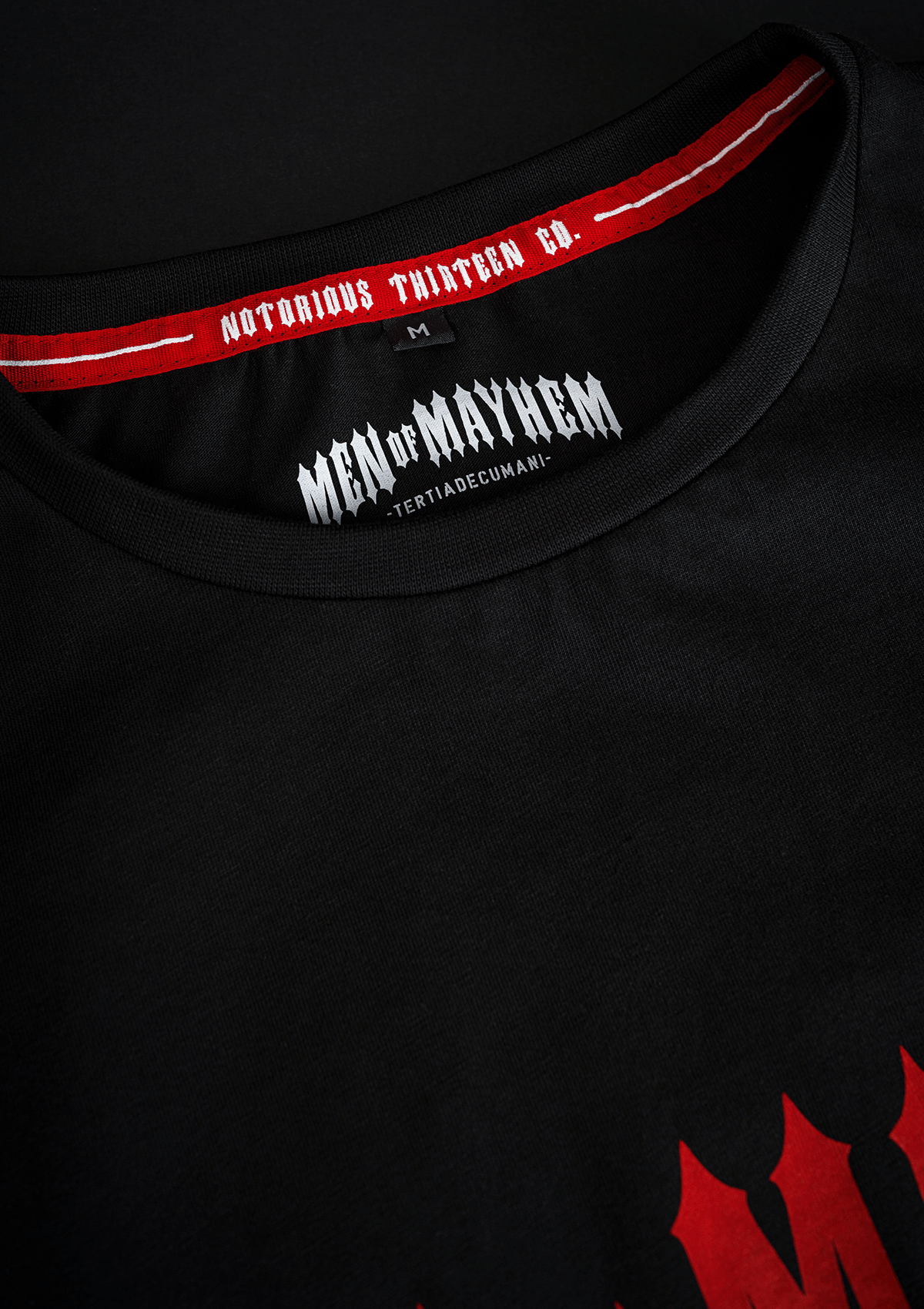 T-Shirt Mayhem Classic S/R - MEN OF MAYHEM - ALAIKO - EXCHANGES - MM - M - 1010 - MC - SR - black - Classic