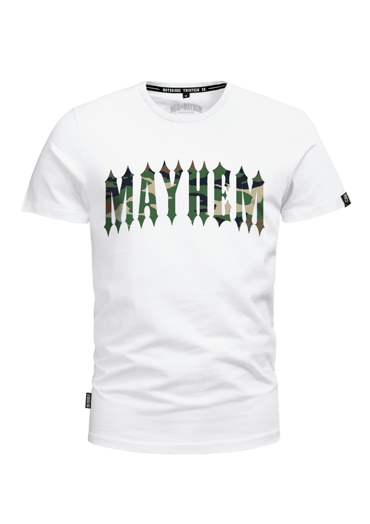 T-Shirt Mayhem Camo W/C - MEN OF MAYHEM - ALAIKO - EXCHANGES - MM - M - 1010 - MC - WC - Men - regular