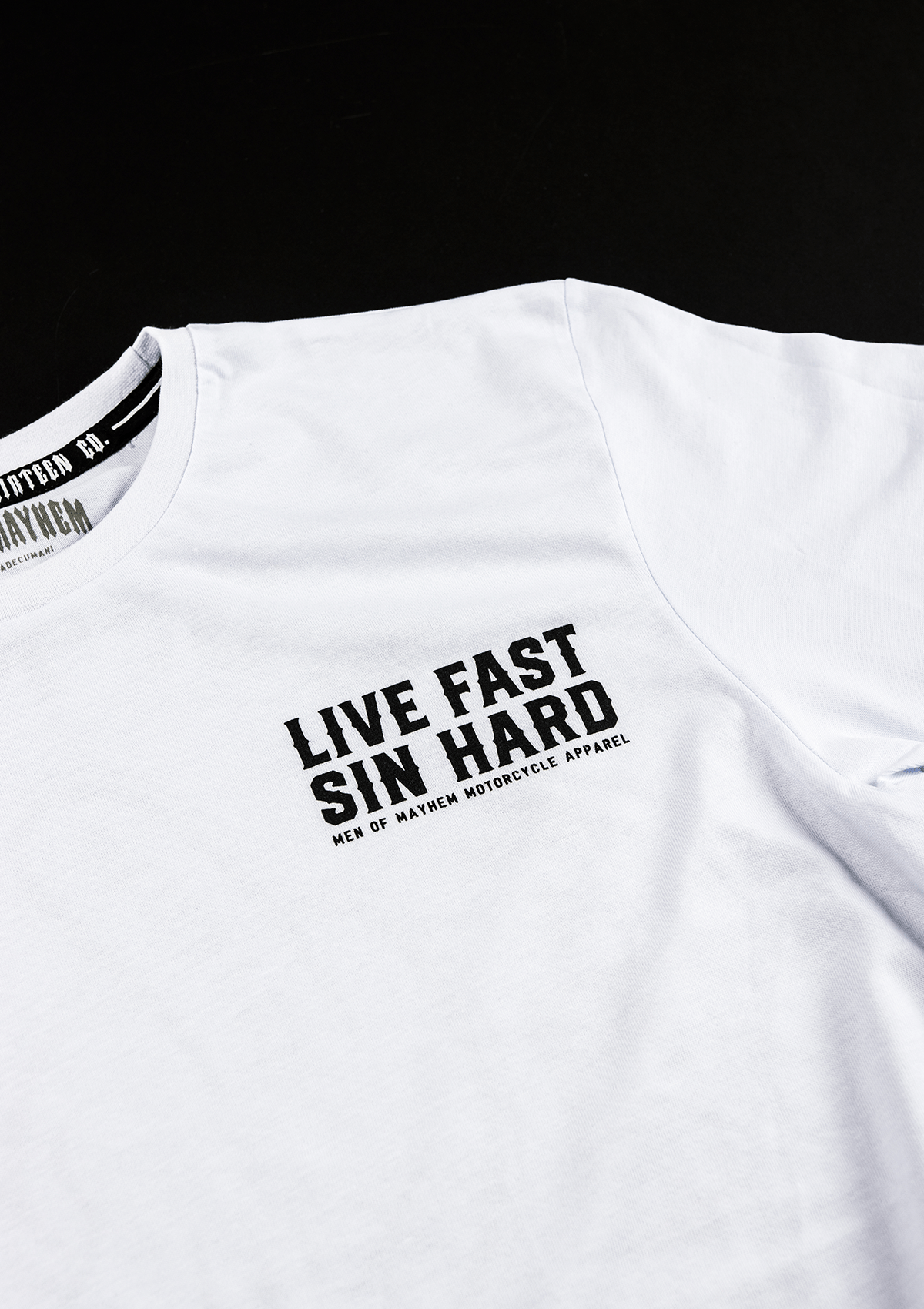 T-Shirt Middle Finger W/S - MEN OF MAYHEM - ALAIKO - EXCHANGES - MM - M - 1010 - MF - WS - Men - regular