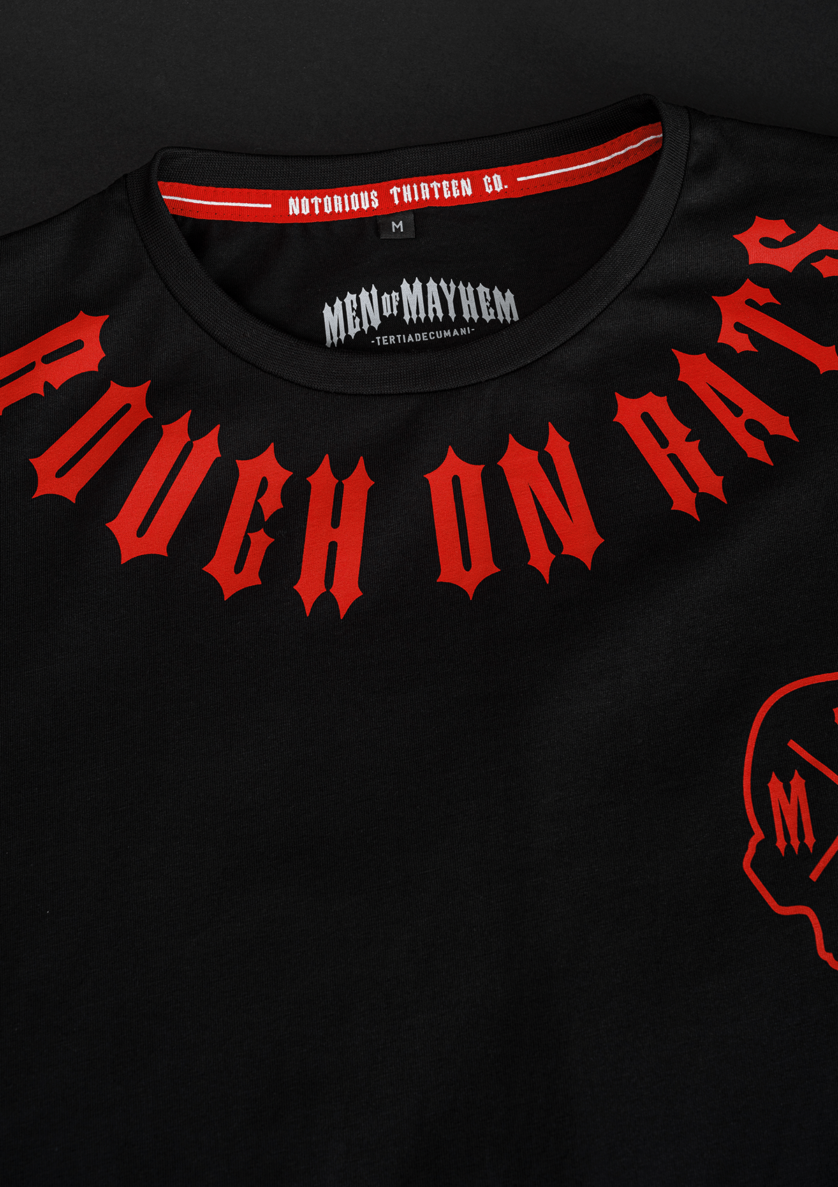 T-Shirt Mayhem R.O.R. 13 S/R - MEN OF MAYHEM - ALAIKO - EXCHANGES - MM - M - 1010 - MR - SR - black - Men