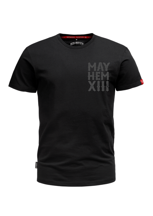 T-Shirt Mayhem Chopper XIII S/G - MEN OF MAYHEM - ALAIKO - EXCHANGES - MM - M - 1010 - MX - SG - black - Chopper