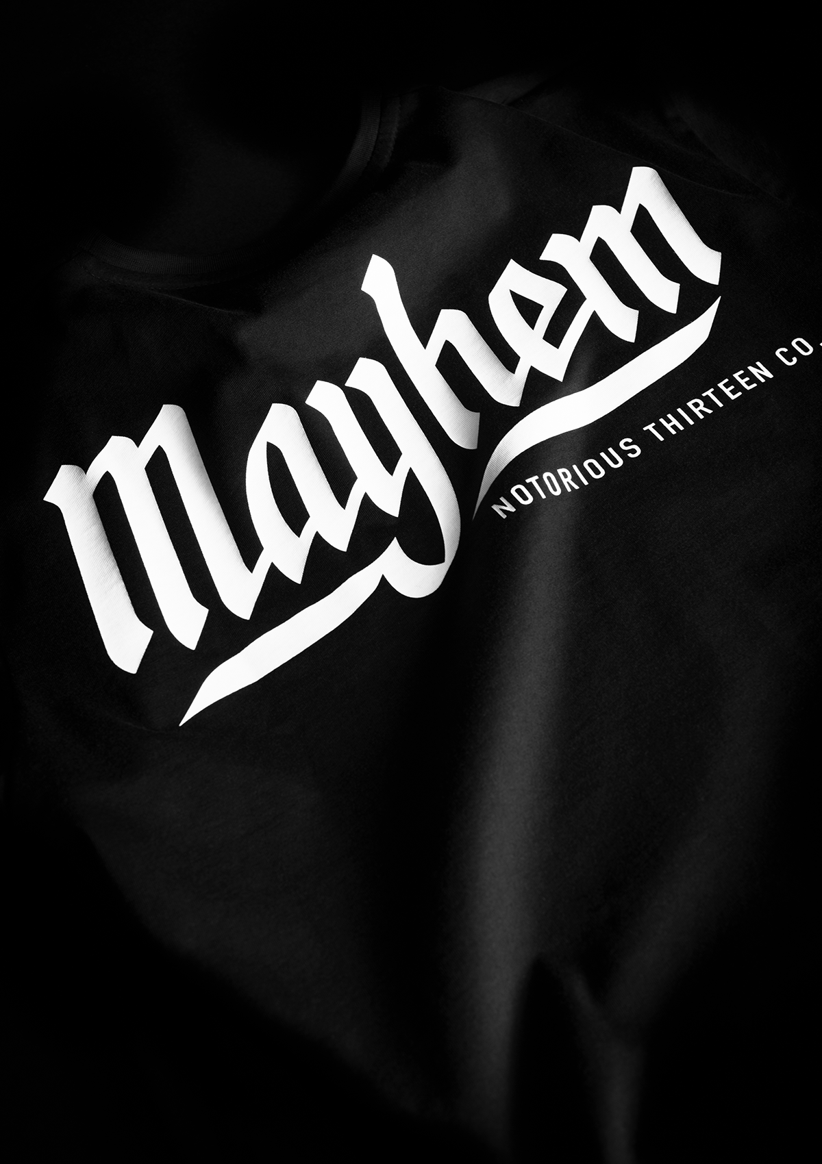 T-Shirt Notorious Mayhem S/W - MEN OF MAYHEM - ALAIKO - EXCHANGES - MM - M - 1010 - NM - SW - black - Men