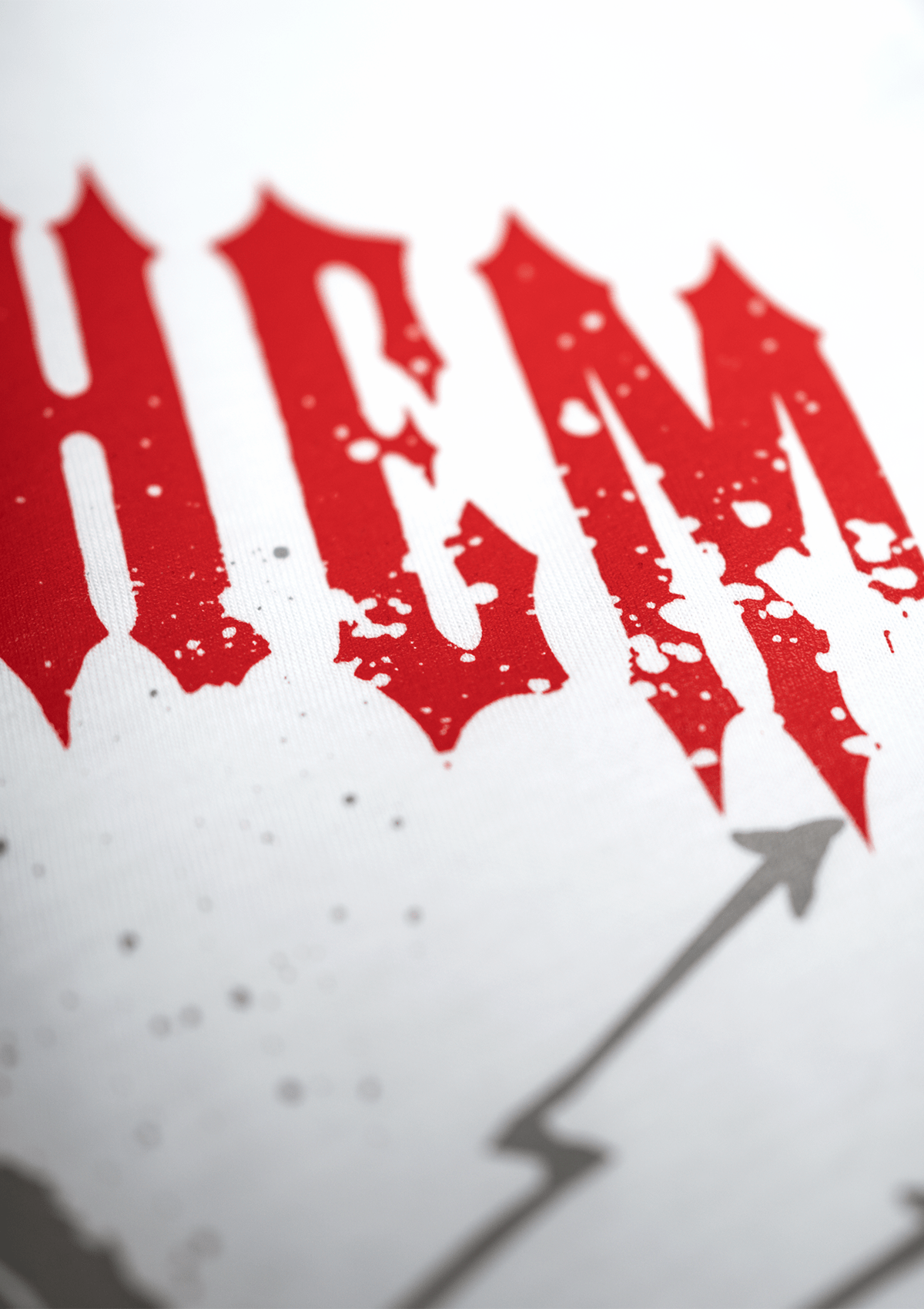 T-Shirt Oldschool Badass W/G - MEN OF MAYHEM - ALAIKO - EXCHANGES - MM - M - 1010 - OB - WG - Men - regular