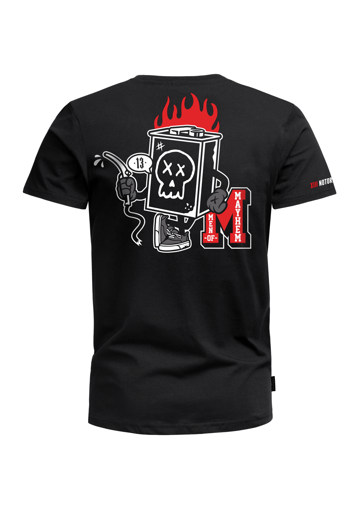 T-Shirt Petrol S/W/R - MEN OF MAYHEM - ALAIKO-EXCHANGES-MM-M-1010-PTR-SW - Men - Neu
