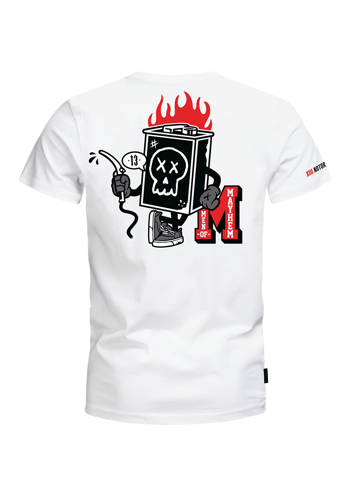 T-Shirt Petrol W/S/R - MEN OF MAYHEM - ALAIKO-EXCHANGES-MM-M-1010-PTR-WS - Men - Neu