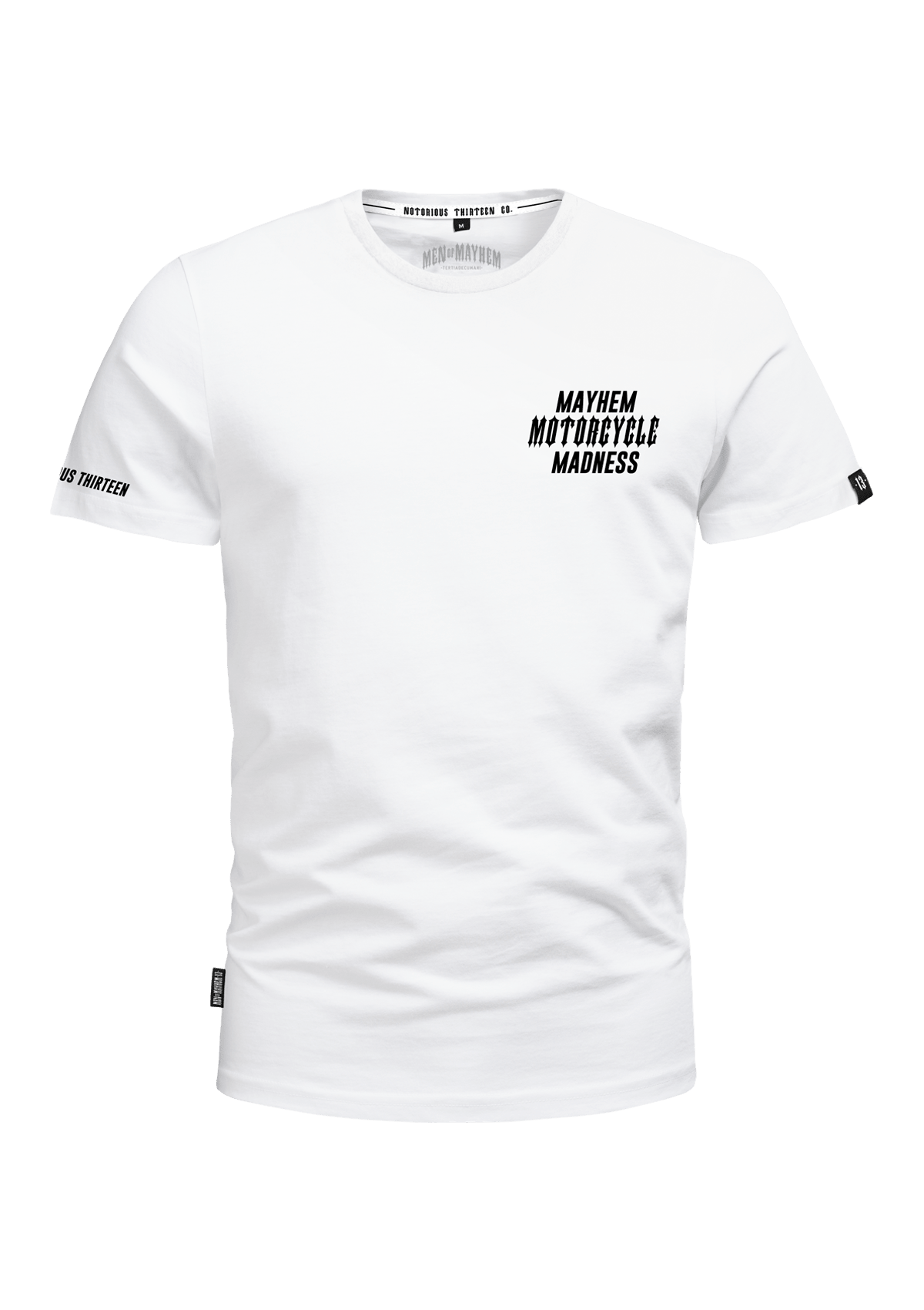 T-Shirt Petrol W/S/R - MEN OF MAYHEM - ALAIKO-EXCHANGES-MM-M-1010-PTR-WS - Men - Neu