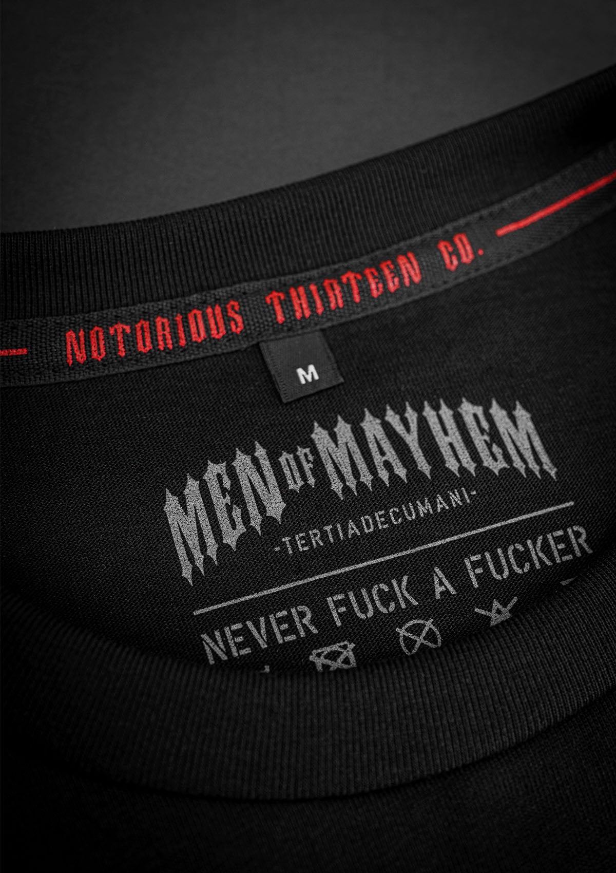 T-Shirt Rattlesnake S/W - MEN OF MAYHEM - ALAIKO - EXCHANGES - MM - M - 1010 - RS - SW - black - Classic