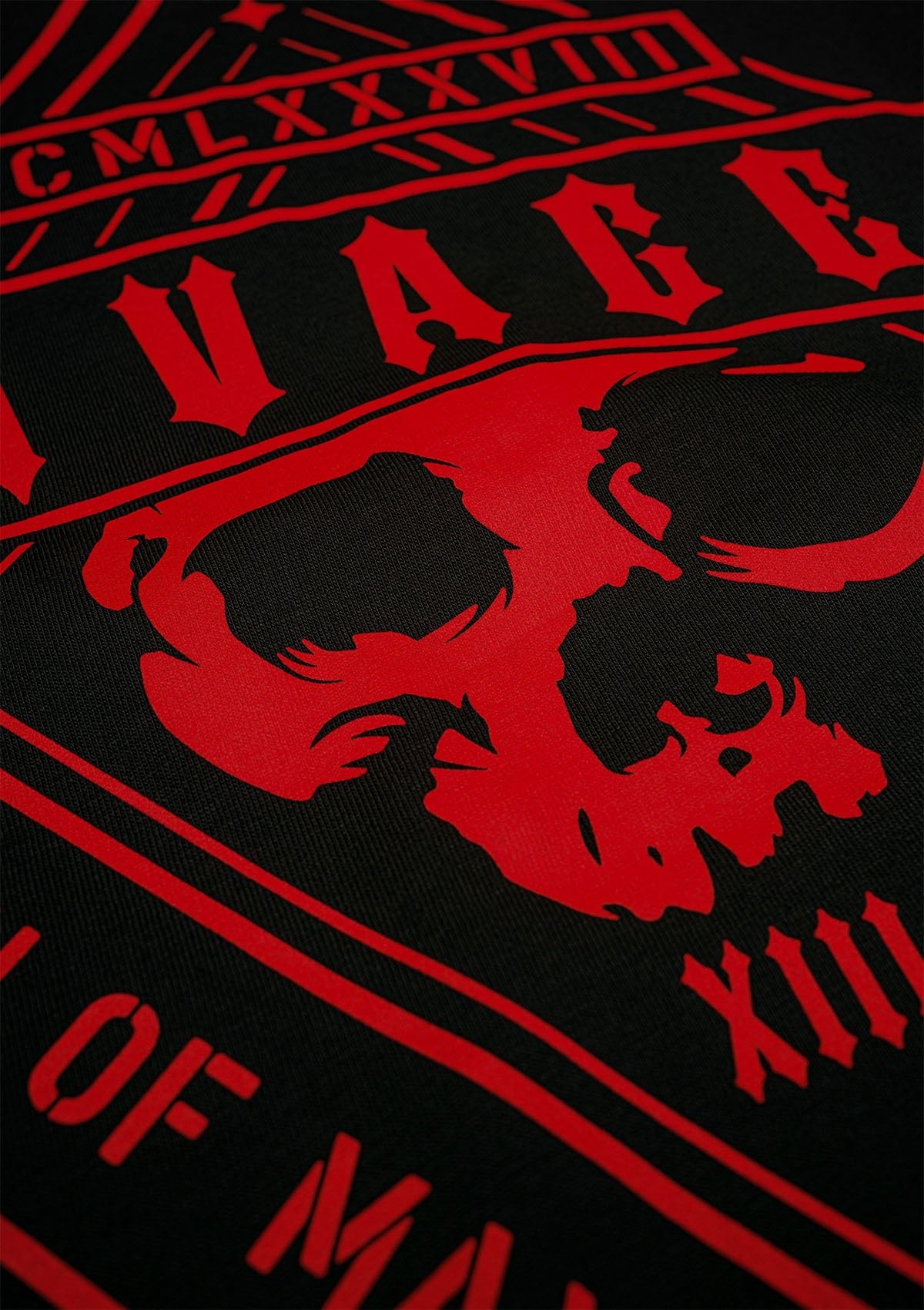 T-Shirt Savages S/R - MEN OF MAYHEM - ALAIKO - EXCHANGES - MM - M - 1010 - SA - SR - black - Men