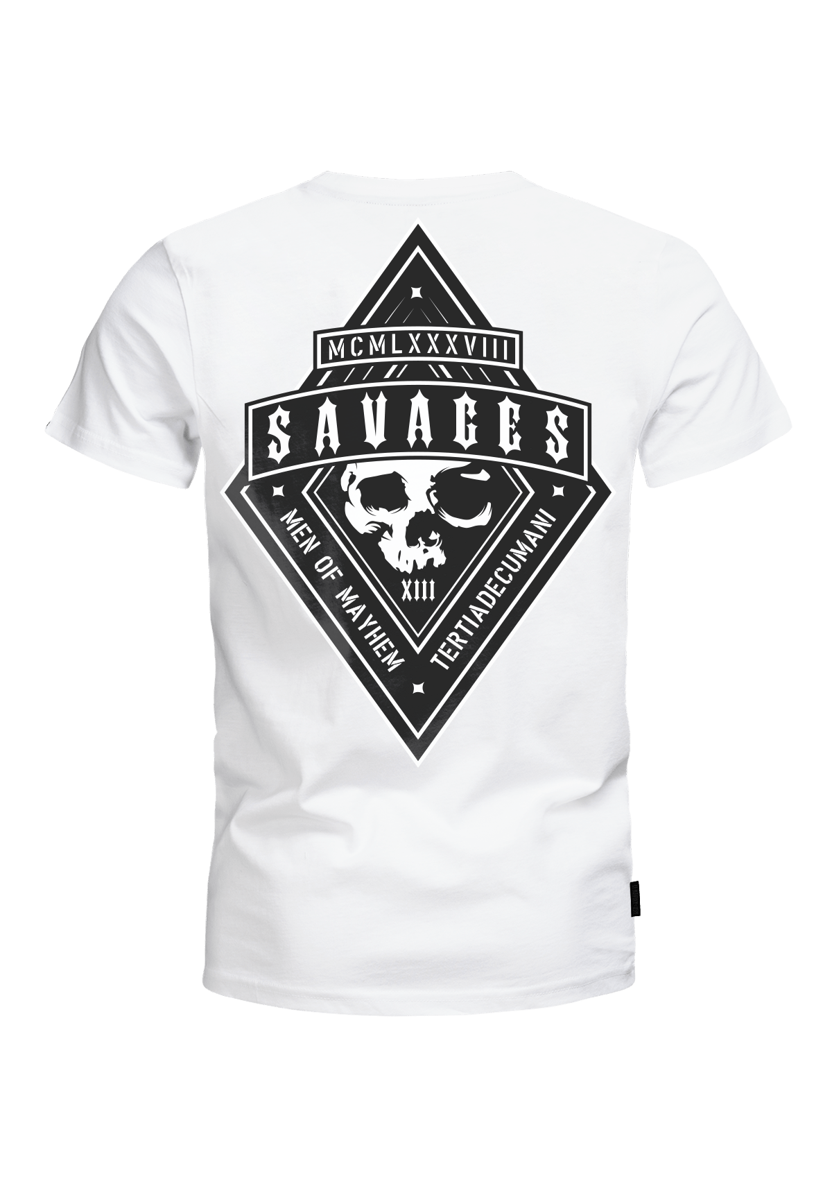 T-Shirt Savages W/S - MEN OF MAYHEM - ALAIKO - EXCHANGES - MM - M - 1010 - SA - WS - Men - regular