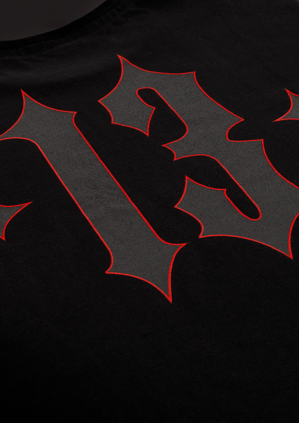 T-Shirt Mayhem XIII B/B/R - MEN OF MAYHEM - ALAIKO - EXCHANGES - MM - M - 1010 - TMX - BBR - BBR - black