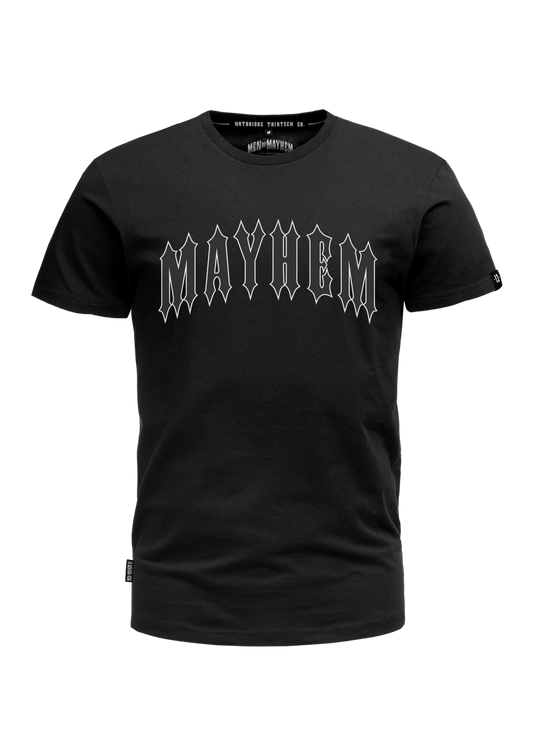 T-Shirt Mayhem XIII B/B/W