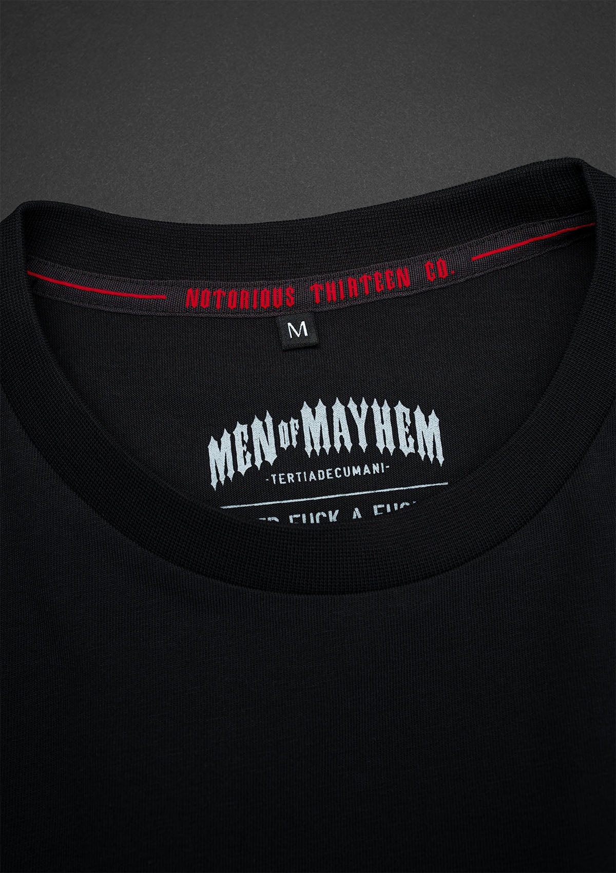 T-Shirt TNT FLAG B/R/W - MEN OF MAYHEM - ALAIKO - EXCHANGES - MM - M - 1010 - TNT - F - BRW - black - Mayhem weekend - NEW