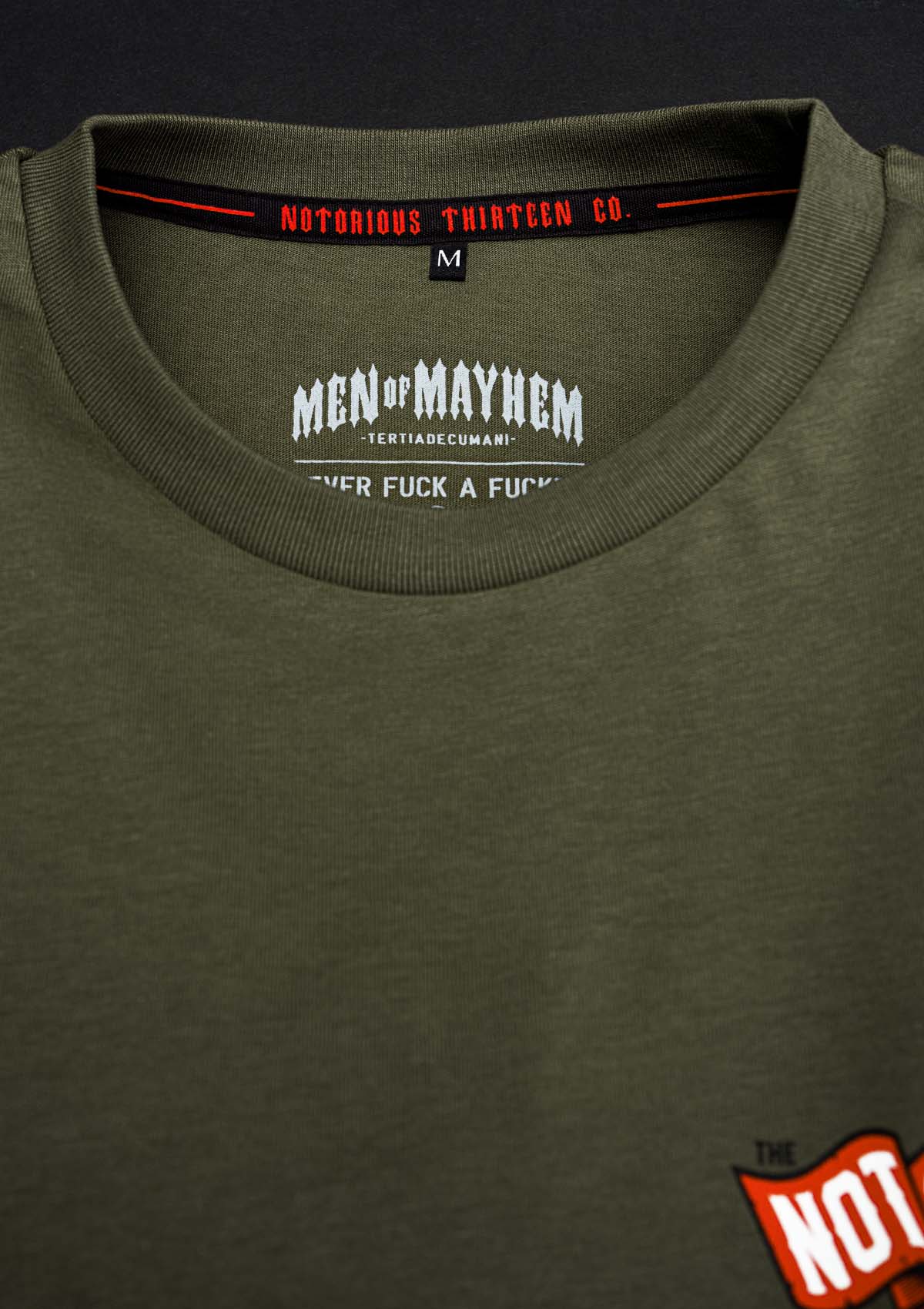 T-Shirt TNT FLAG K/R/W - MEN OF MAYHEM - ALAIKO - EXCHANGES - MM - M - 1010 - TNT - F - KRW - Khaki - Men