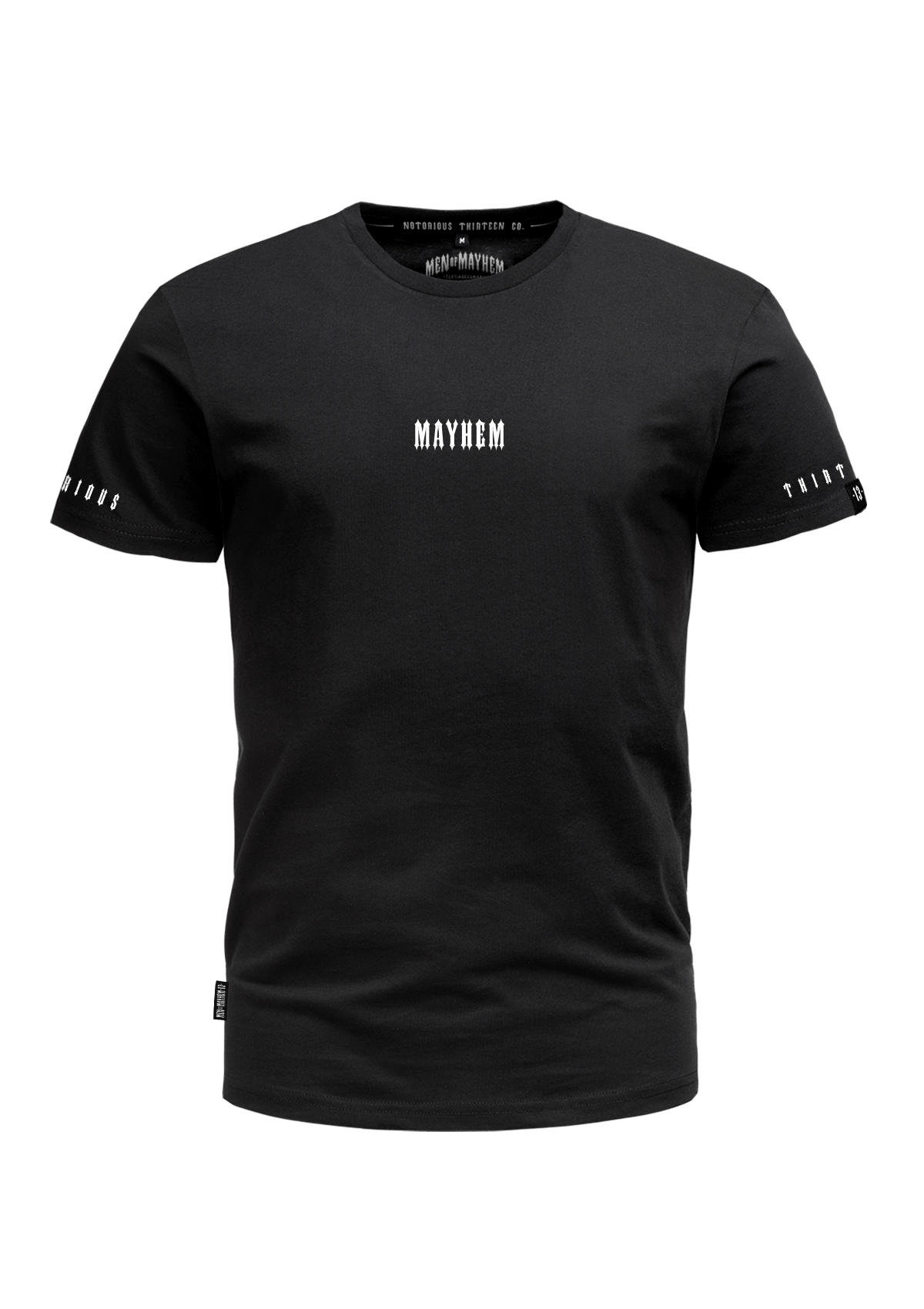 T-Shirt Notorious Thirteen S/W - MEN OF MAYHEM - ALAIKO - EXCHANGES - MM - M - 1010 - TNT - SW - black - Men