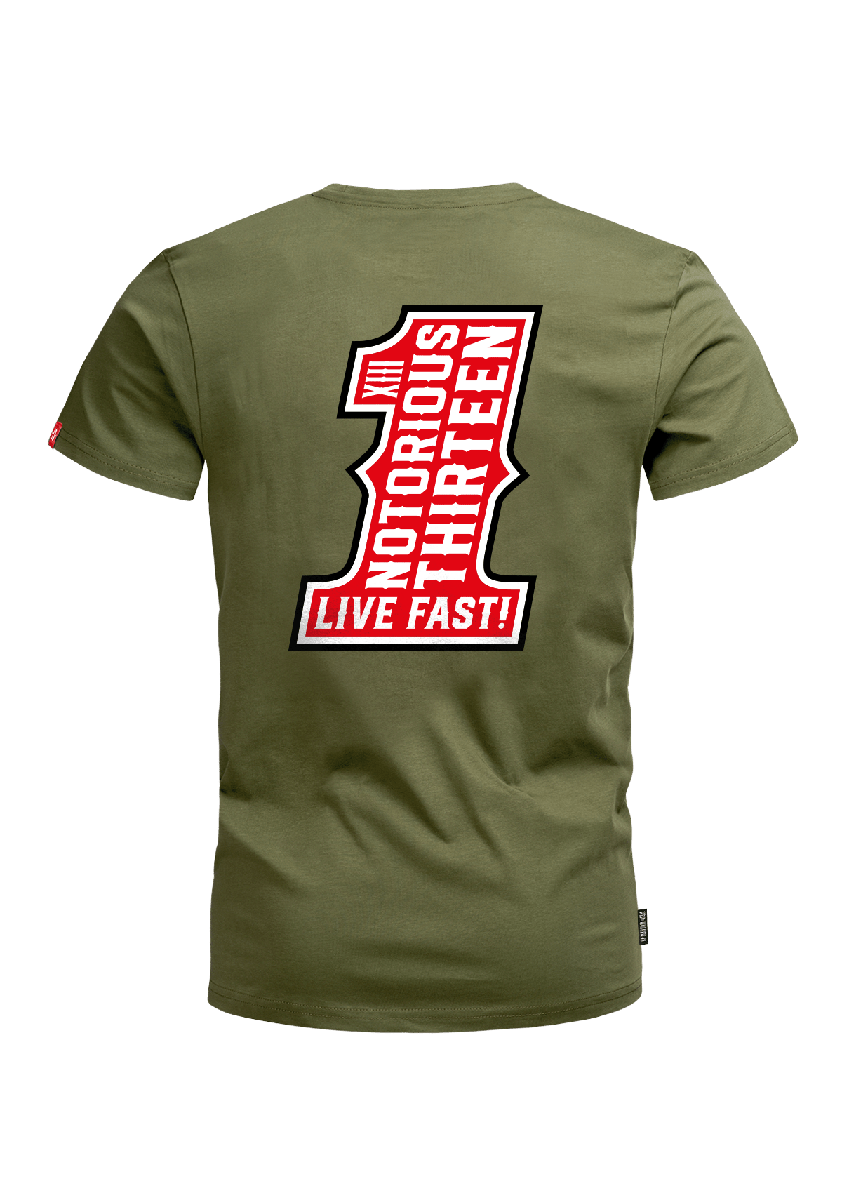 T-Shirt ONE O/R/W - MEN OF MAYHEM - ALAIKO - EXCHANGES - MM - M - 1010 - TO - ORW - Men - Oliv