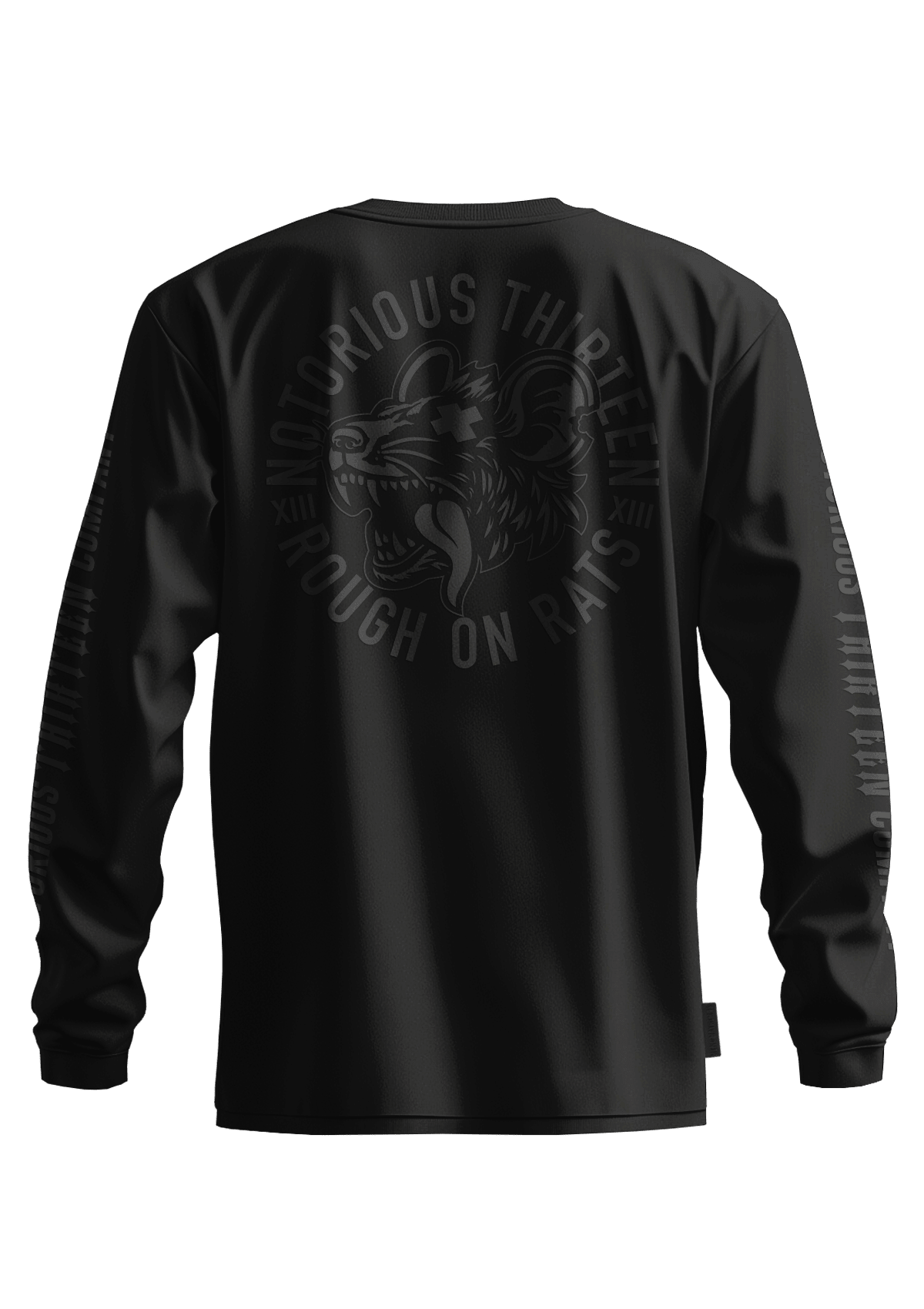 Longsleeve Dead Rat B/B - MEN OF MAYHEM - black - Herren - Longsleeve