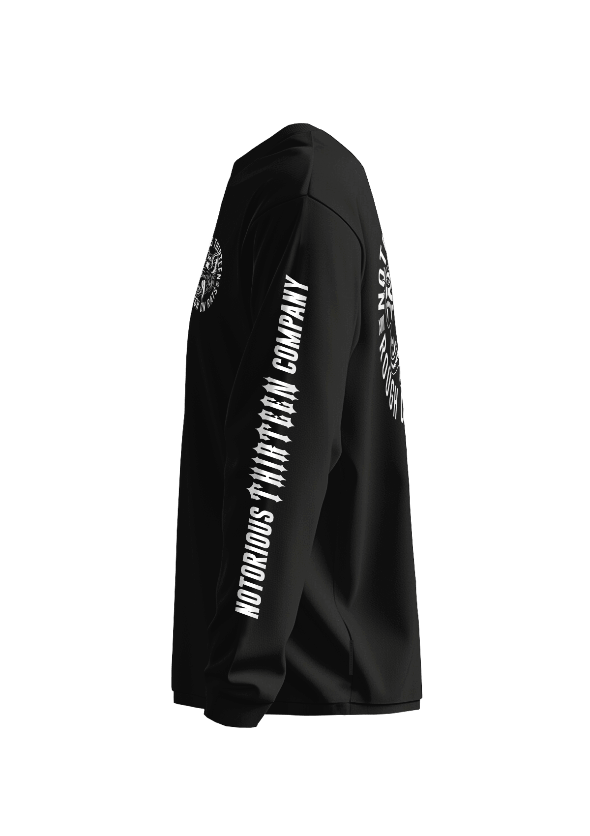 Longsleeve Dead Rat S/W - MEN OF MAYHEM - black - Herren - Longsleeve