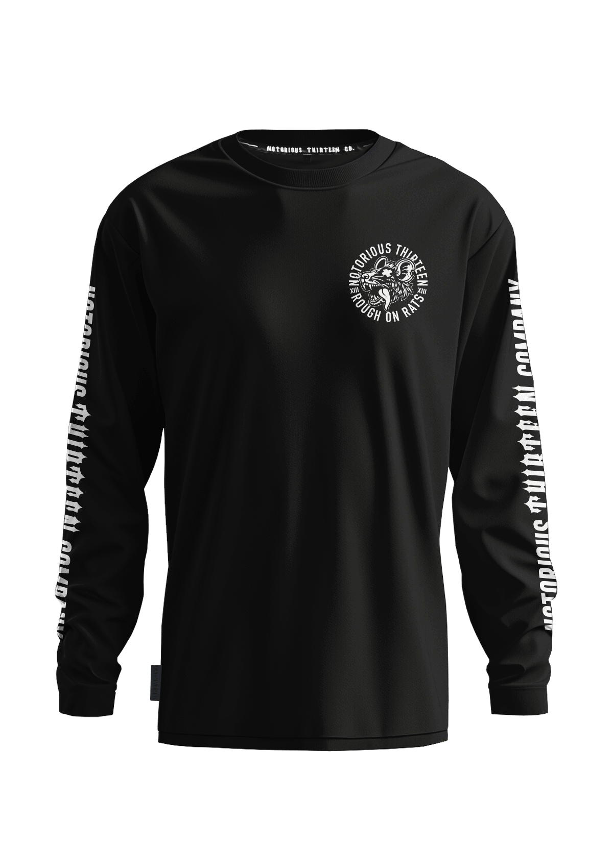 Longsleeve Dead Rat S/W - MEN OF MAYHEM - black - Herren - Longsleeve