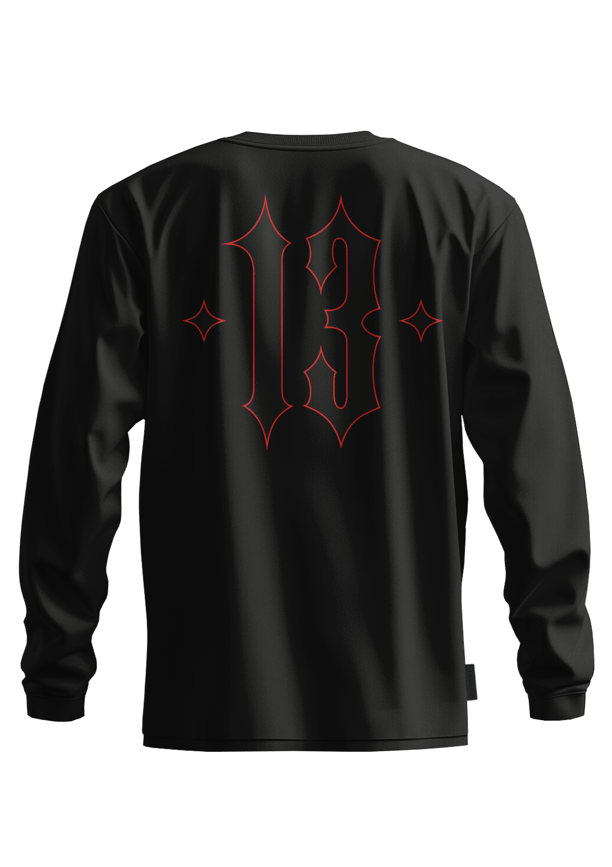 Longsleeve Mayhem B/B/R - MEN OF MAYHEM - black - Herren - Longsleeve