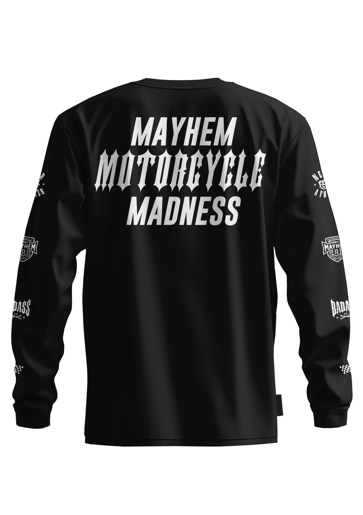 Longsleeve M.M.M. S/W - MEN OF MAYHEM - black - Herren - Longsleeve