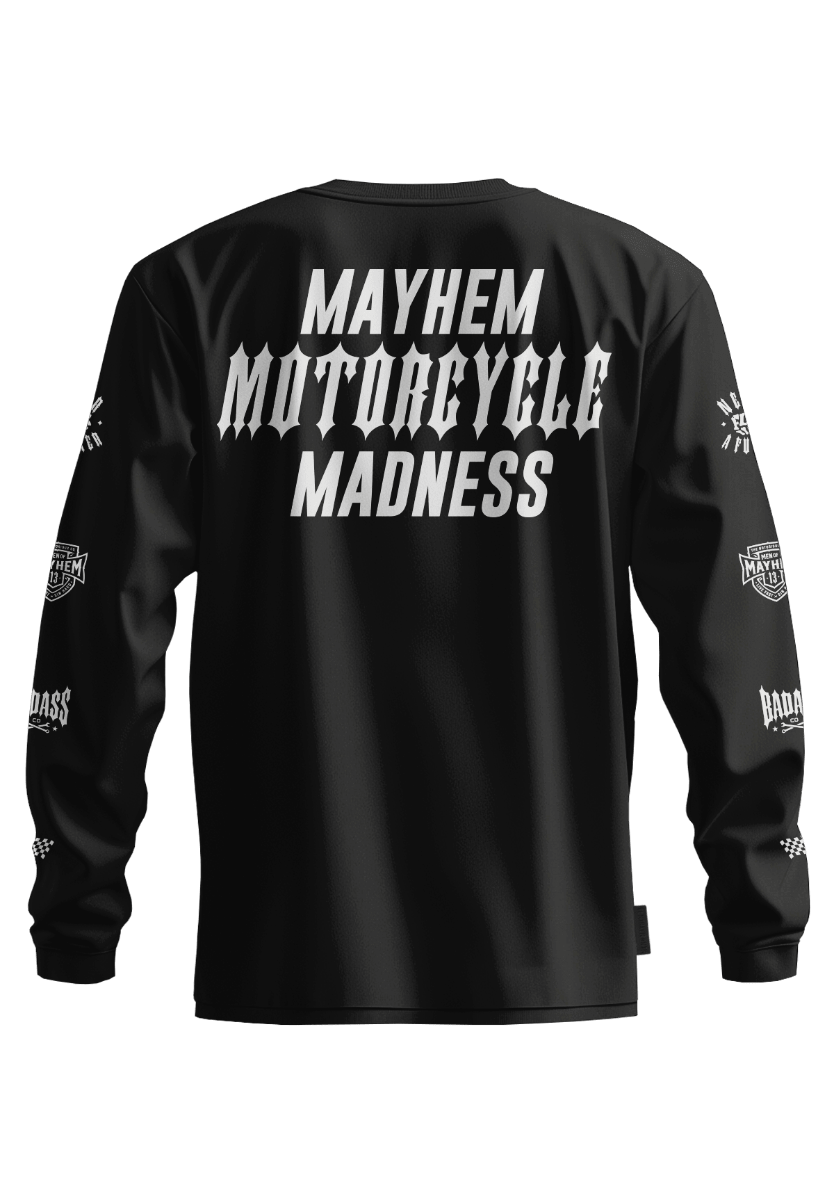 Longsleeve M.M.M. S/W - MEN OF MAYHEM - black - Herren - Longsleeve