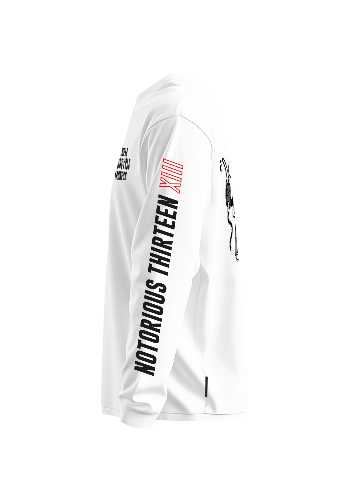 Longsleeve Petrol W/S/R - MEN OF MAYHEM - Herren - Longsleeve - Men