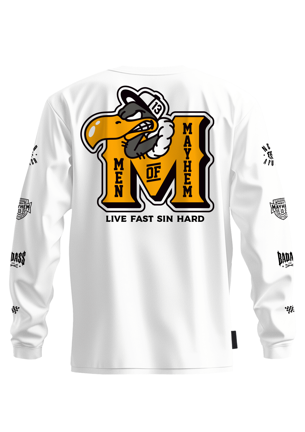 Longsleeve Vulture W/S - MEN OF MAYHEM - Herren - Longsleeve - Men