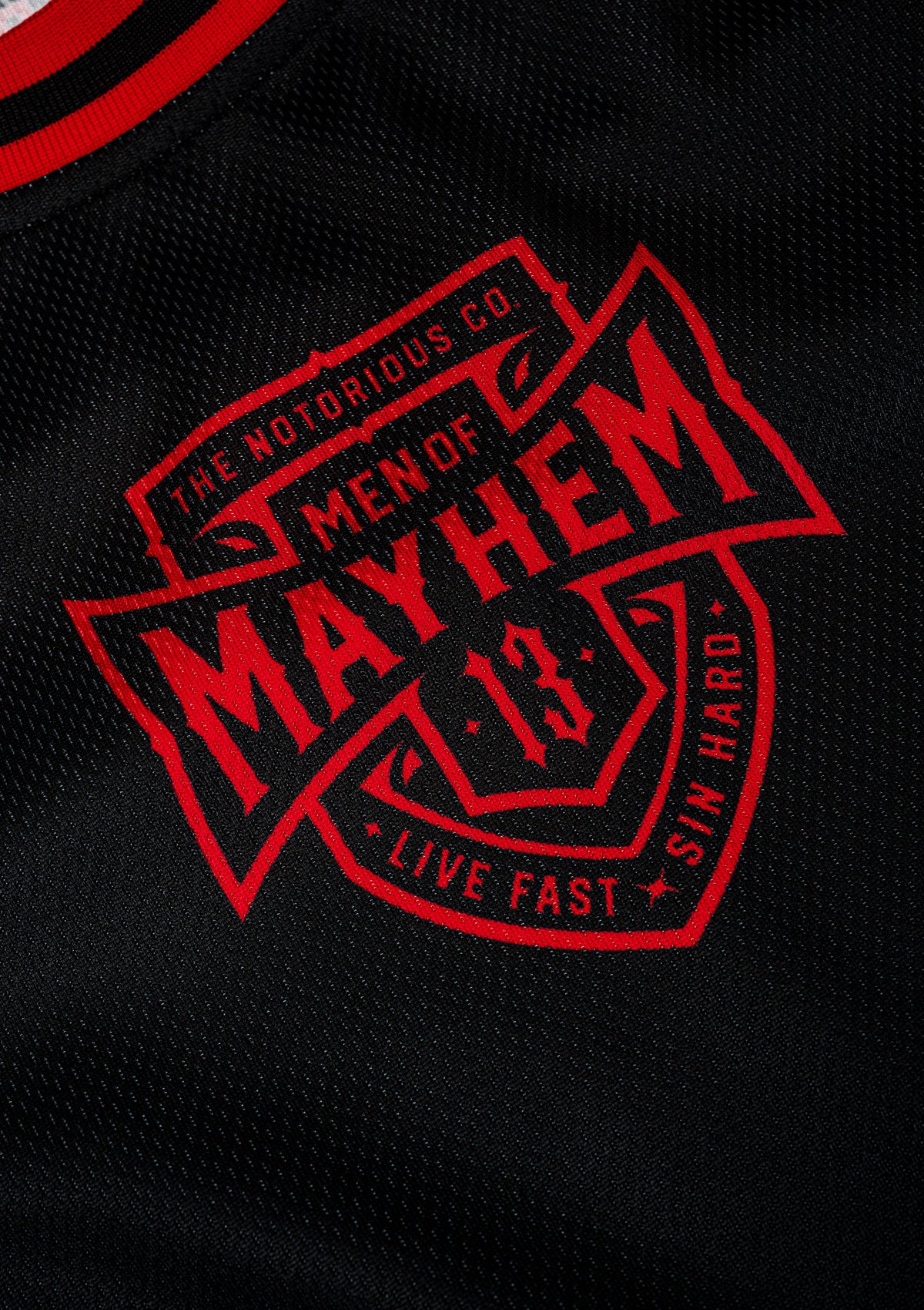 Tank Top Mesh COA S/R - MEN OF MAYHEM - ALAIKO - EXCHANGES - MM - M - 1020 - MT - COA - SR - black - Men