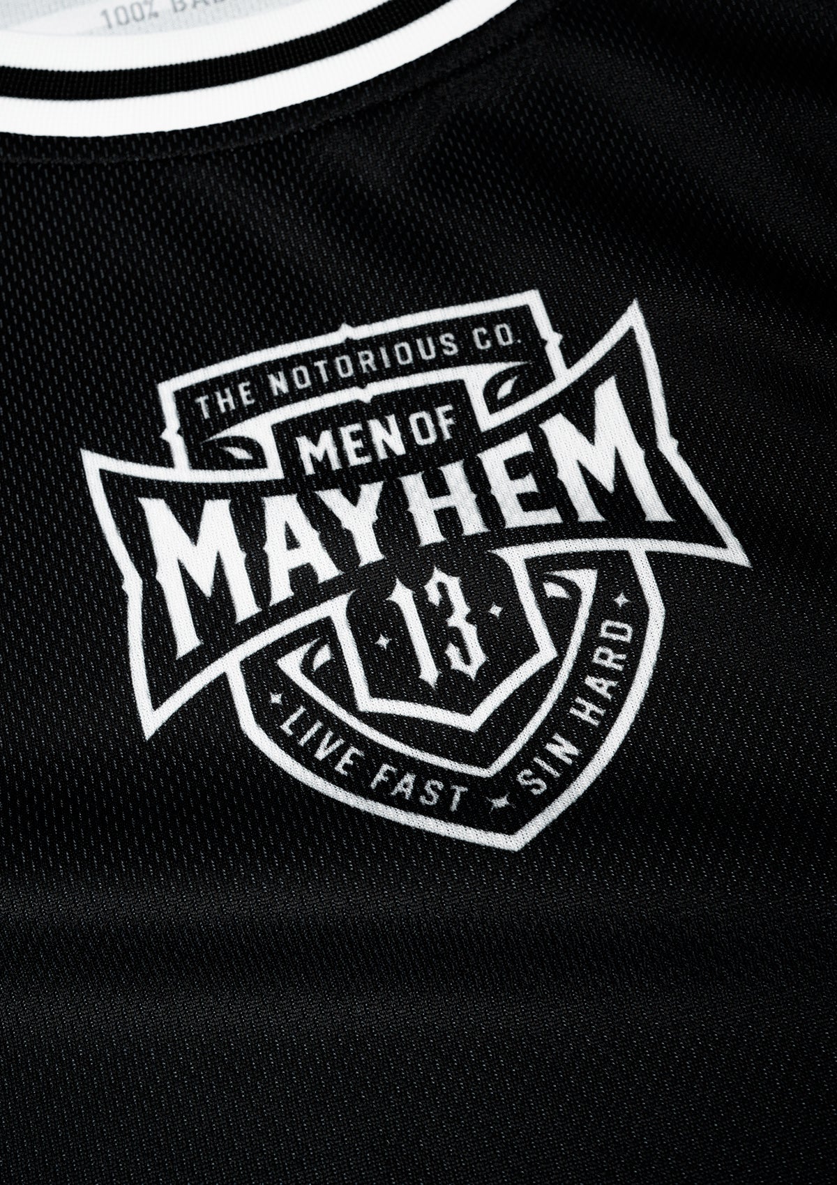 Tank Top Mesh COA S/W - MEN OF MAYHEM - ALAIKO - EXCHANGES - MM - M - 1020 - MT - COA - SW - black - Men