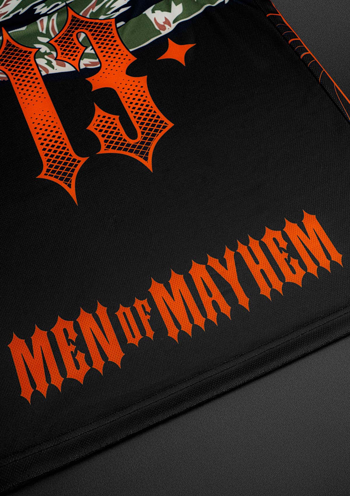 Tank Top Mesh Tiger Camo - MEN OF MAYHEM - ALAIKO - EXCHANGES - MM - M - 1020 - MT - TC - Men - Schwarz