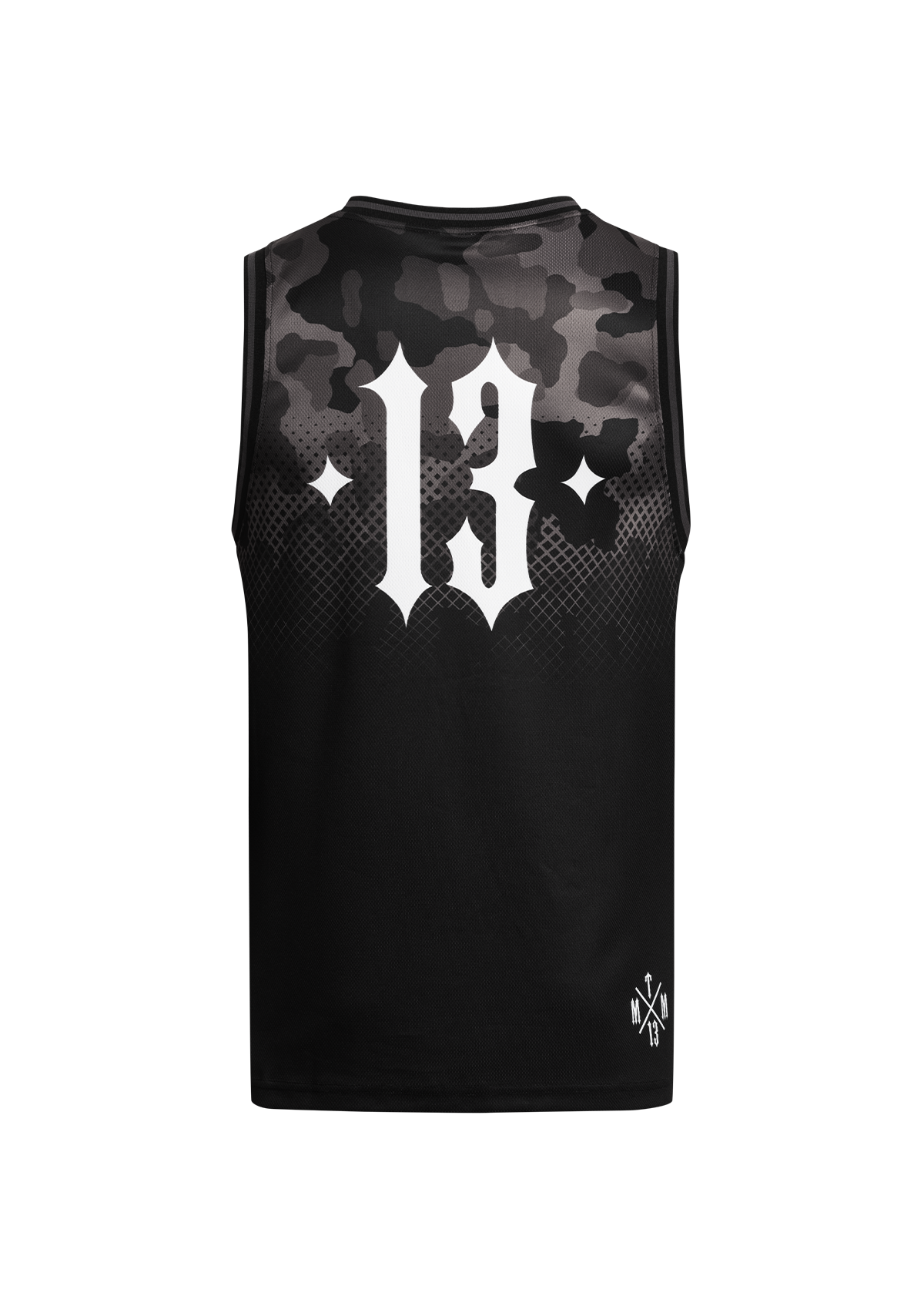 Tank Top Mesh Camo B/C