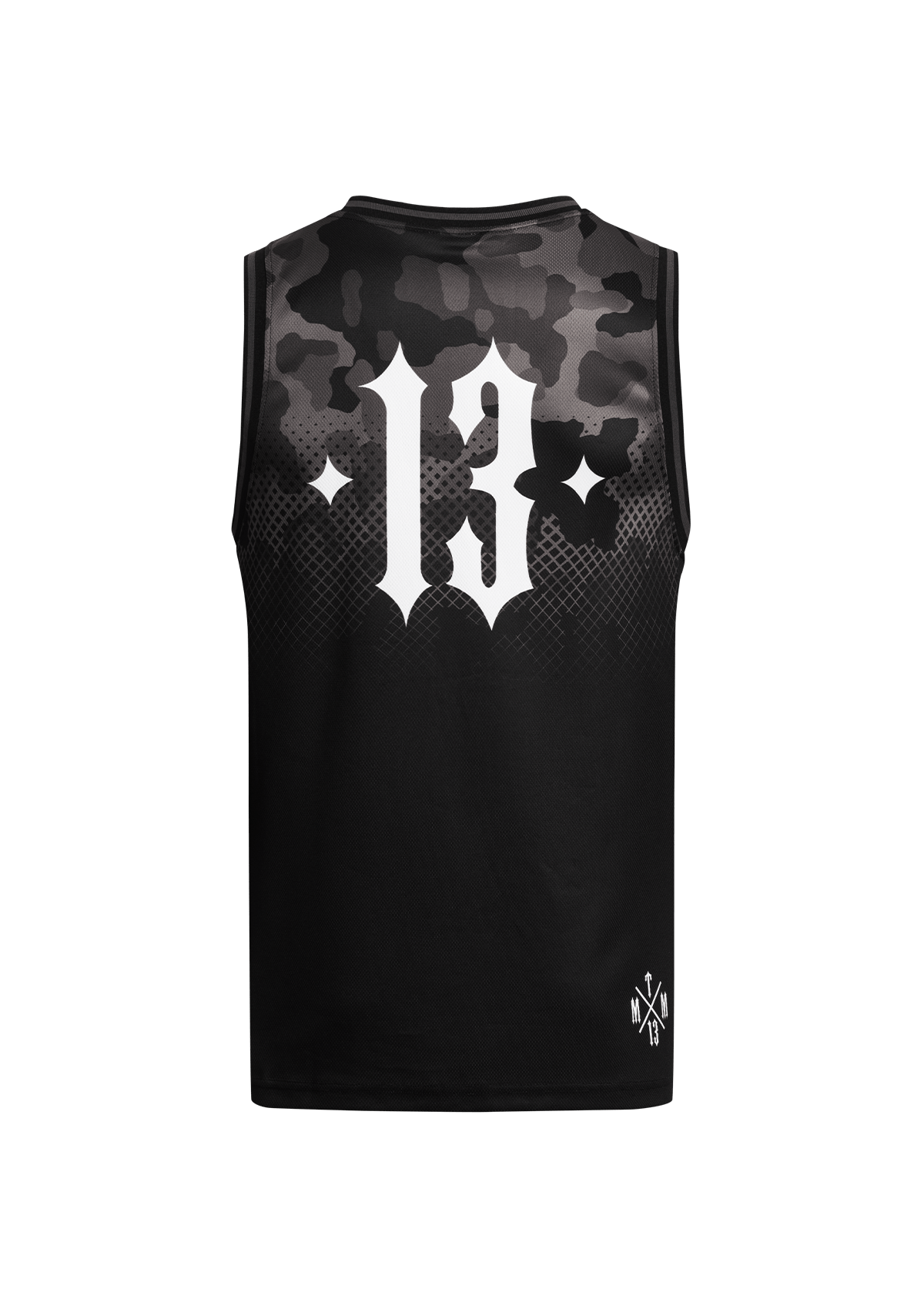 Tank Top Mesh Camo B/C - MEN OF MAYHEM - ALAIKO - EXCHANGES - MM - M - 1020 - MTC - BC - BC - black camo