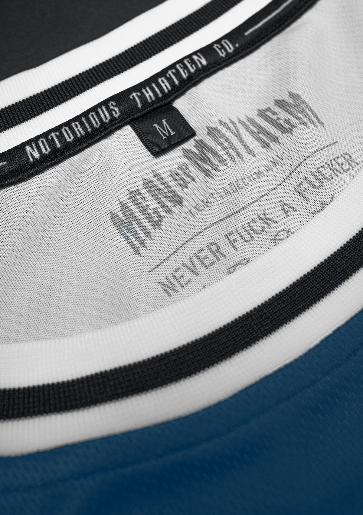 Tank Top Mesh Classic N/W - MEN OF MAYHEM - ALAIKO-EXCHANGES-MM-M-1020-MTC-NW - Blau - blue